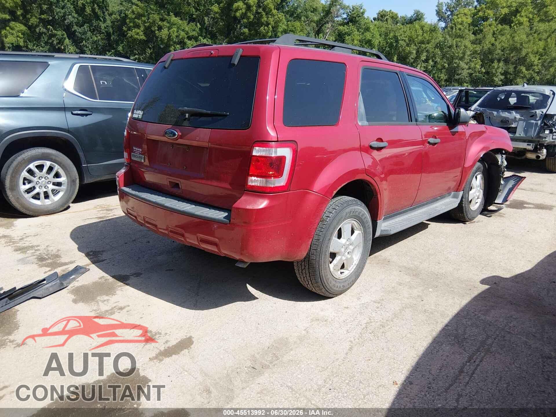 FORD ESCAPE 2011 - 1FMCU0D73BKA07763