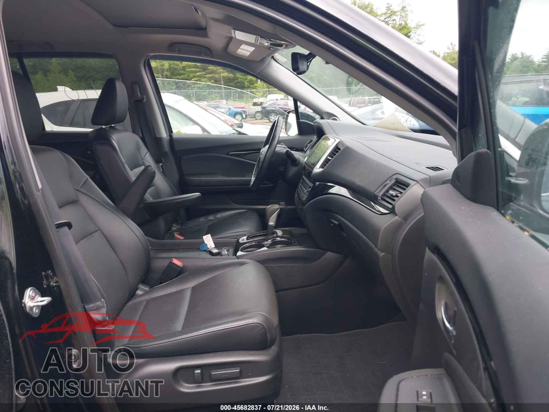 HONDA RIDGELINE 2019 - 5FPYK3F77KB009664