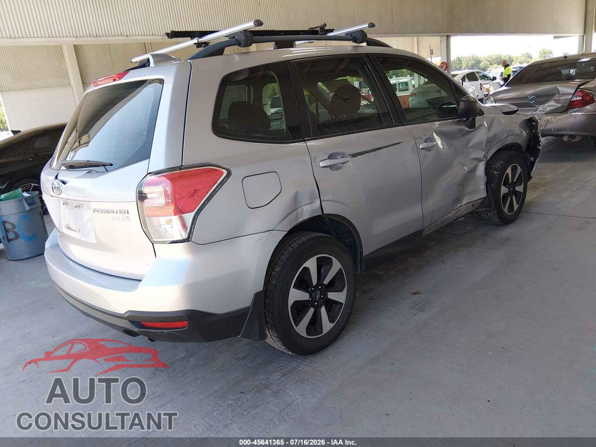 SUBARU FORESTER 2017 - JF2SJABC2HH462044