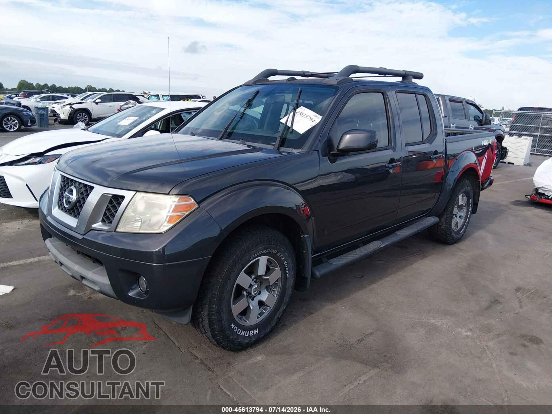 NISSAN FRONTIER 2013 - 1N6AD0EV4DN714619