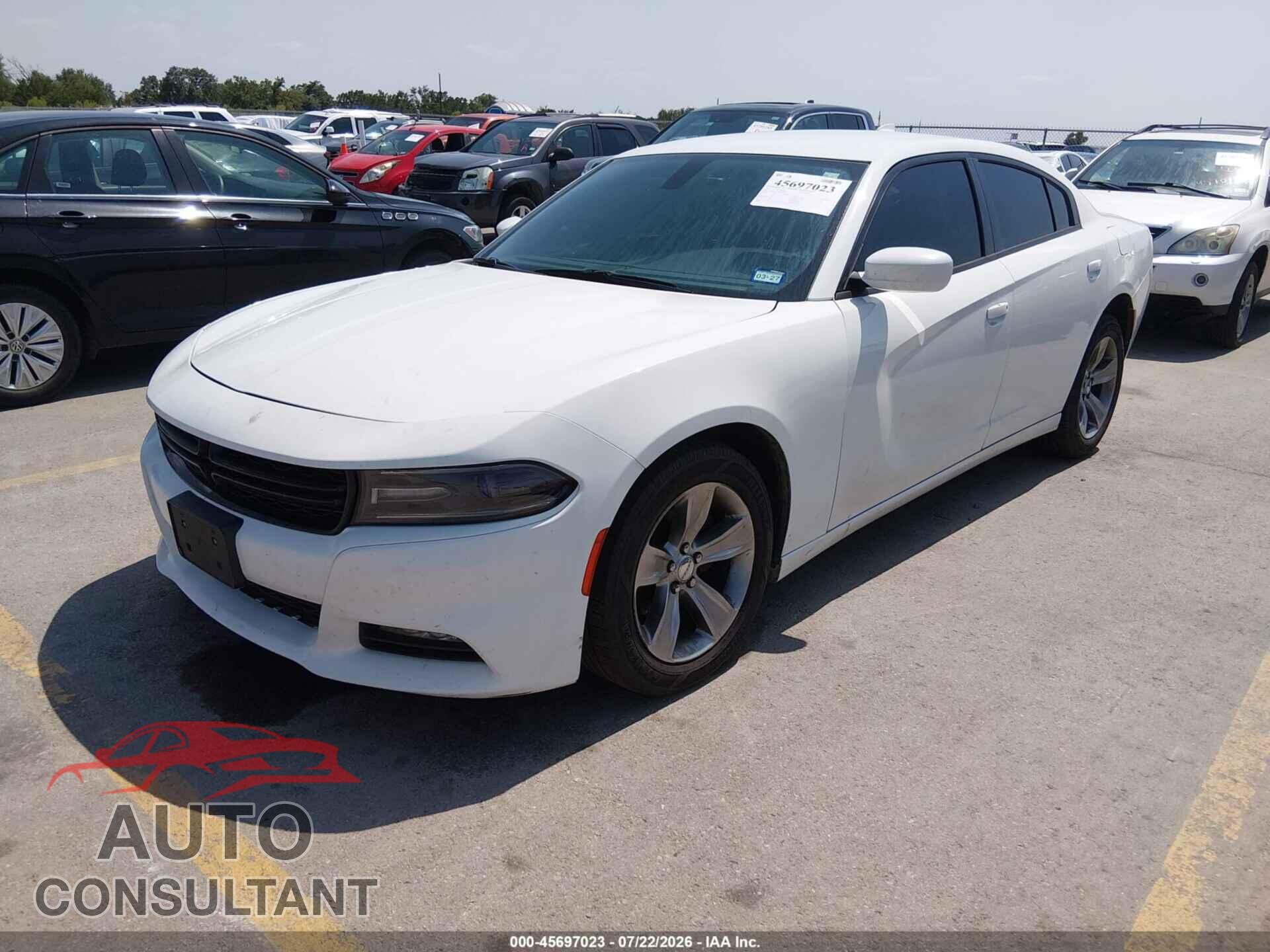 DODGE CHARGER 2016 - 2C3CDXHG3GH319396