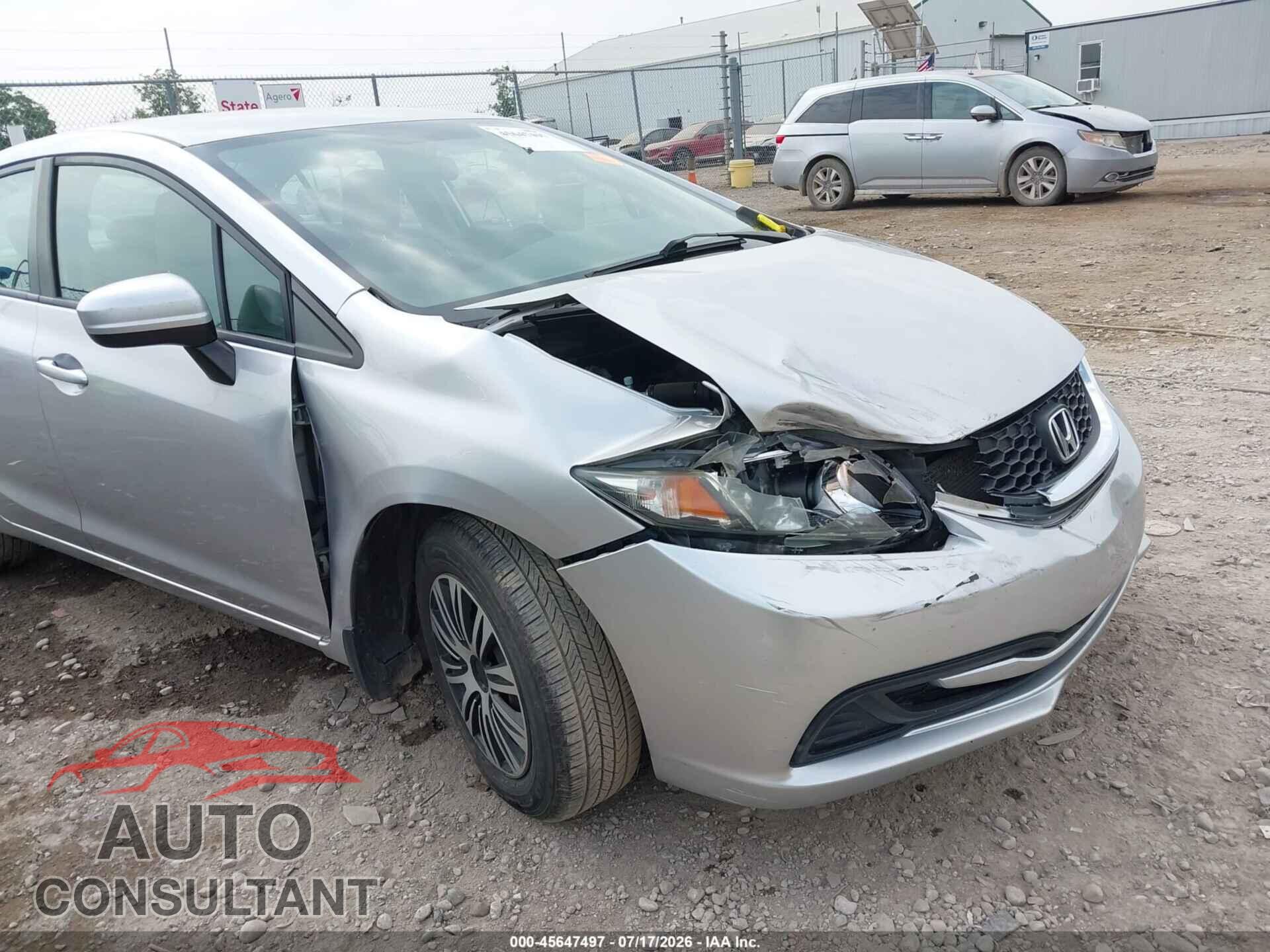 HONDA CIVIC 2014 - 19XFB2F5XEE042466
