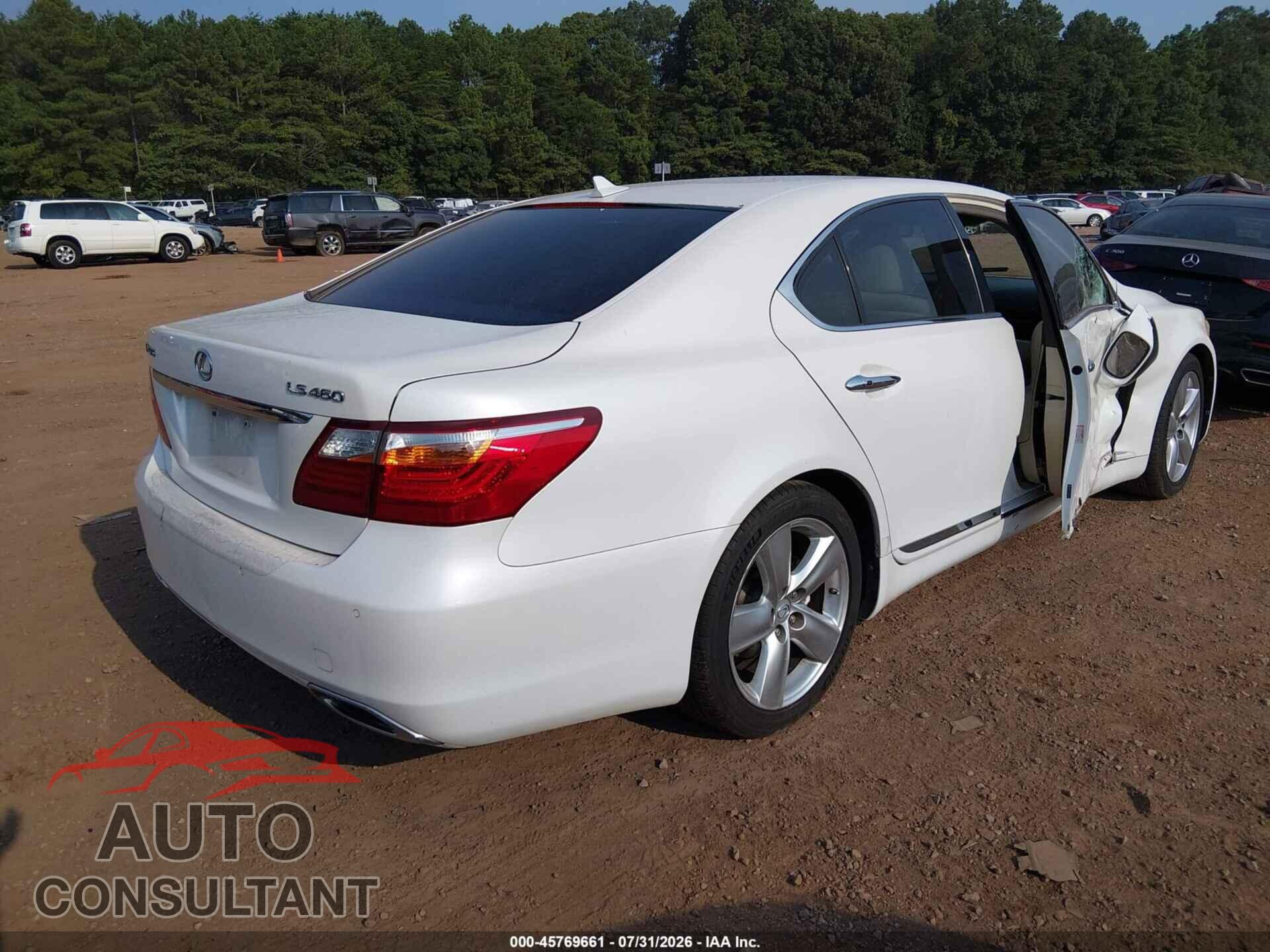 LEXUS LS 2010 - JTHBL5EF1A5091907