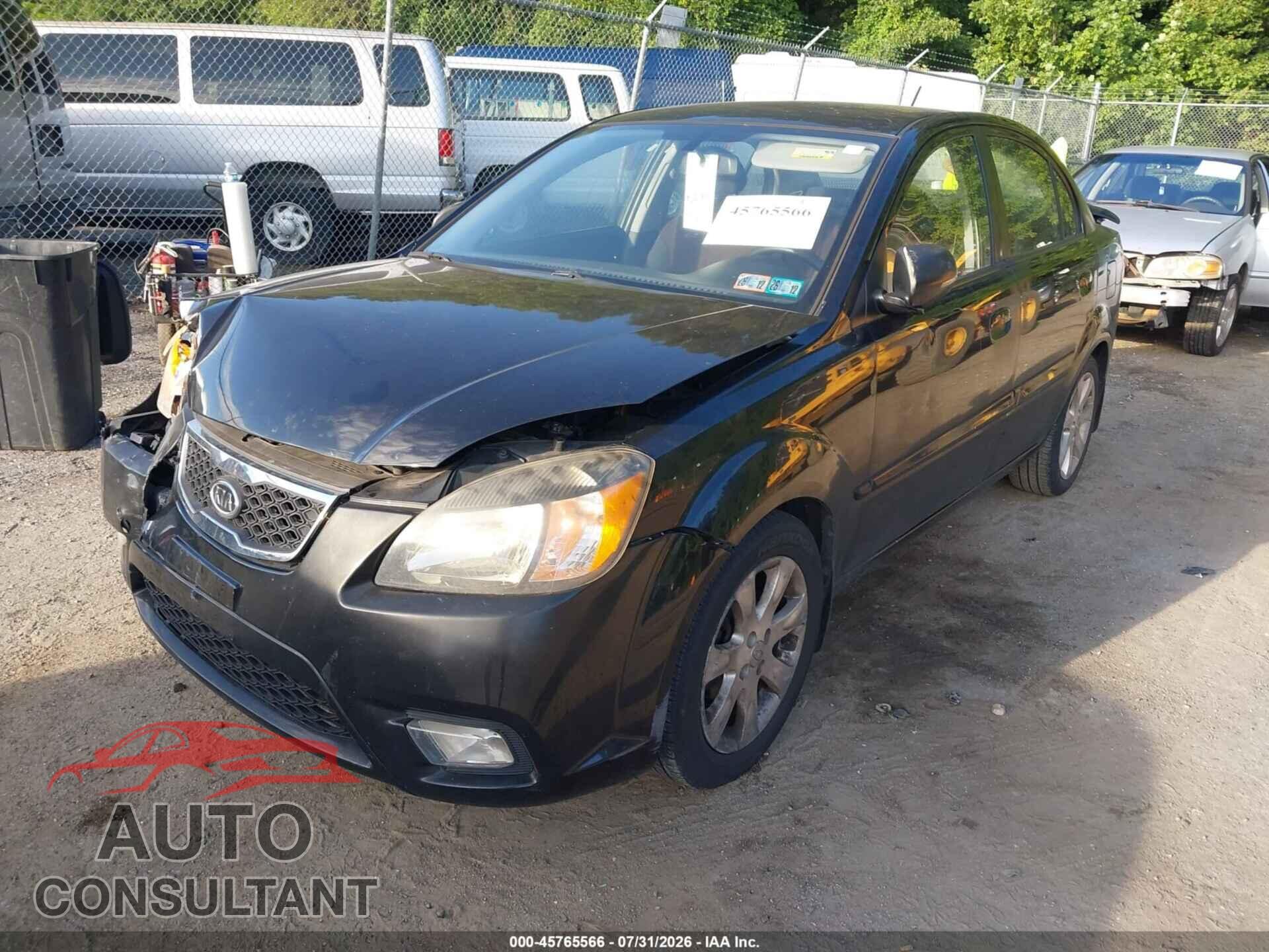 KIA RIO 2011 - KNADH4A33B6937769