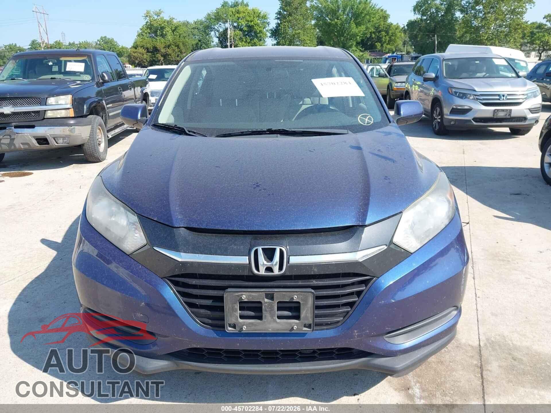 HONDA HR-V 2017 - 3CZRU6H36HG705464