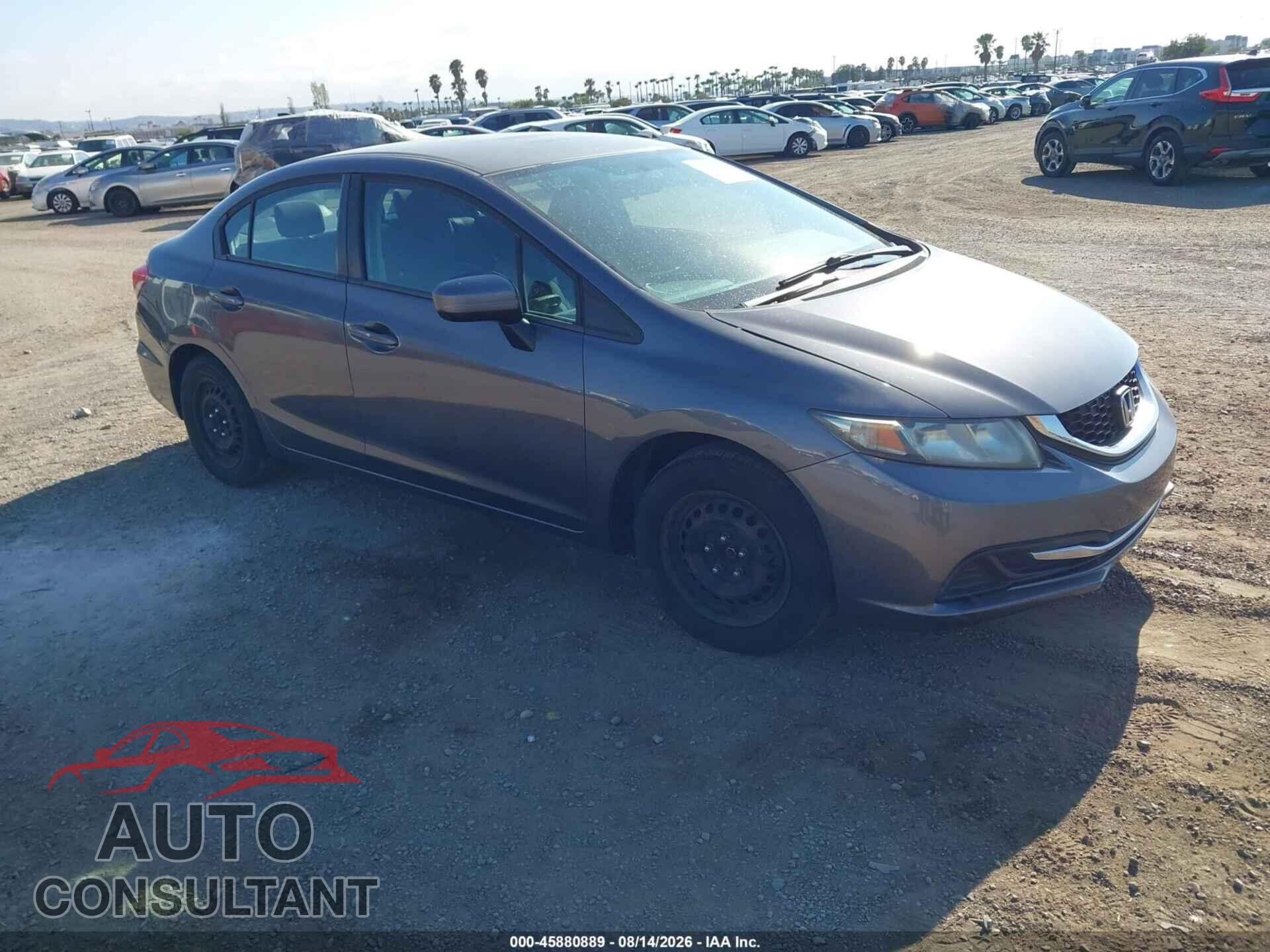 HONDA CIVIC 2014 - 19XFB2F51EE204341