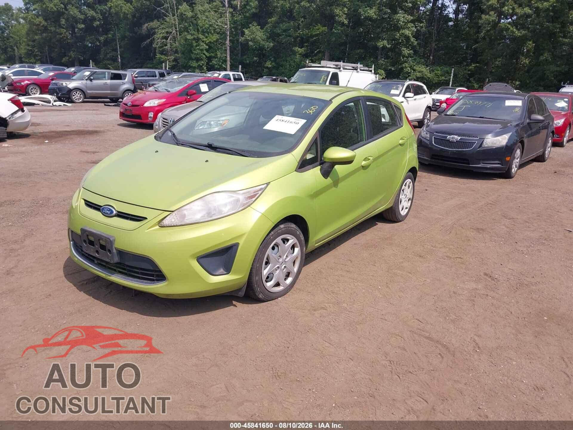 FORD FIESTA 2011 - 3FADP4EJ0BM170841