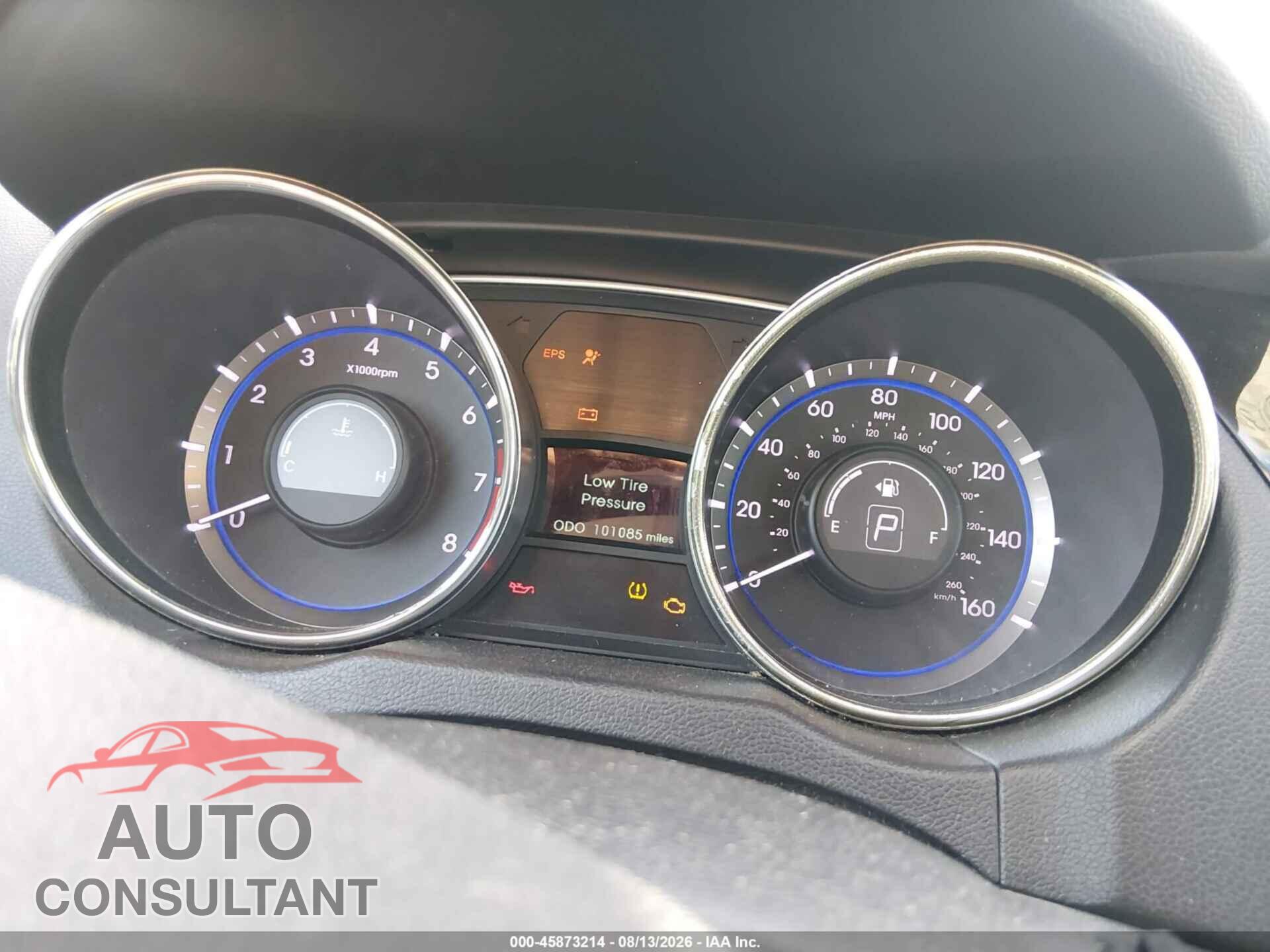HYUNDAI SONATA 2011 - 5NPEC4AC2BH144555