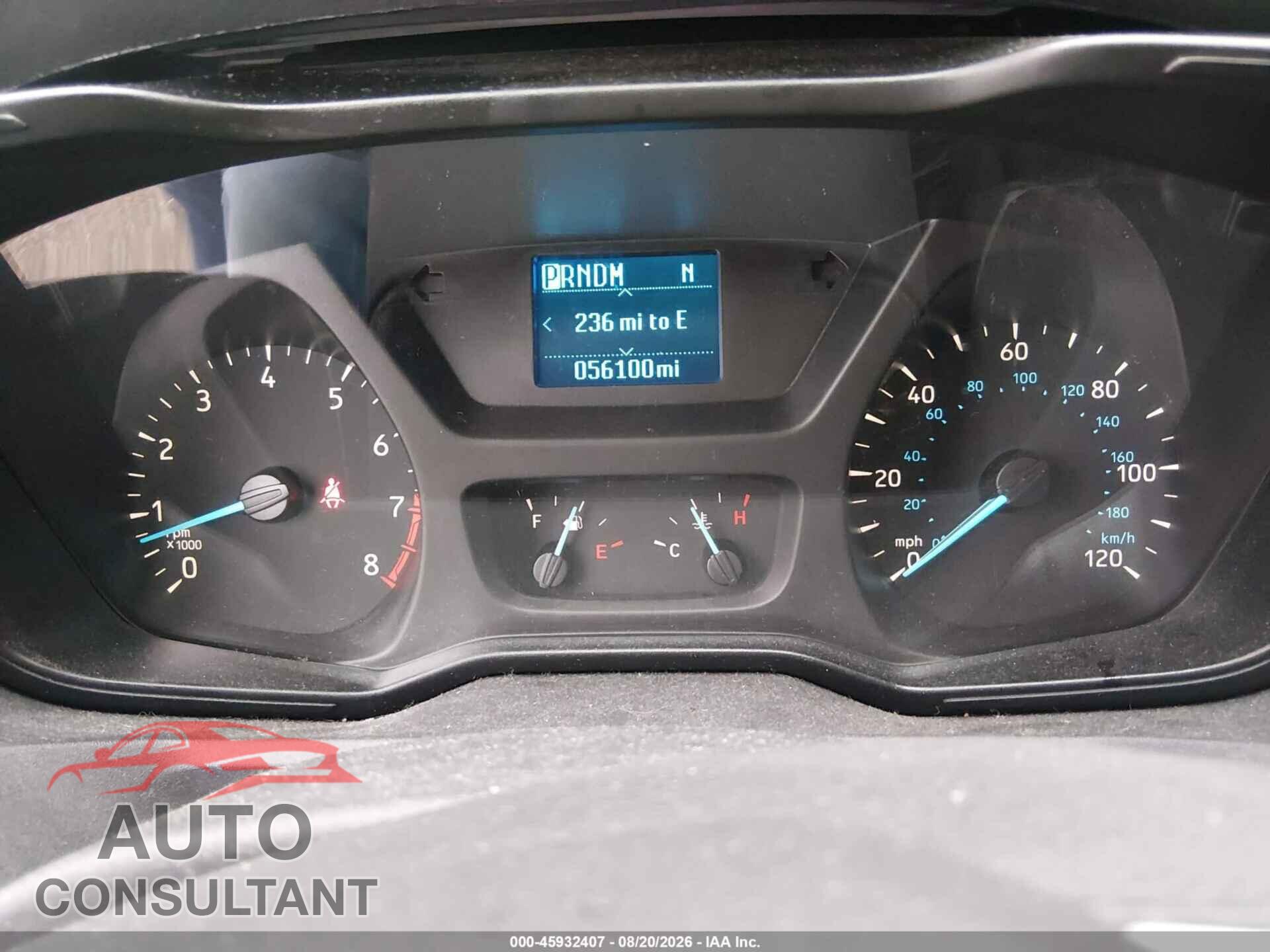 FORD TRANSIT 2018 - 1FBZX2ZM7JKB42683