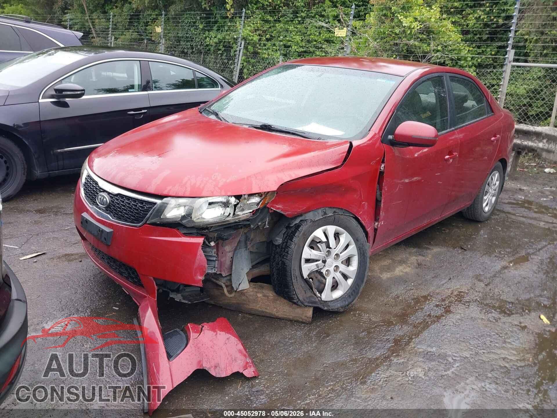 KIA FORTE 2012 - KNAFU4A25C5549400