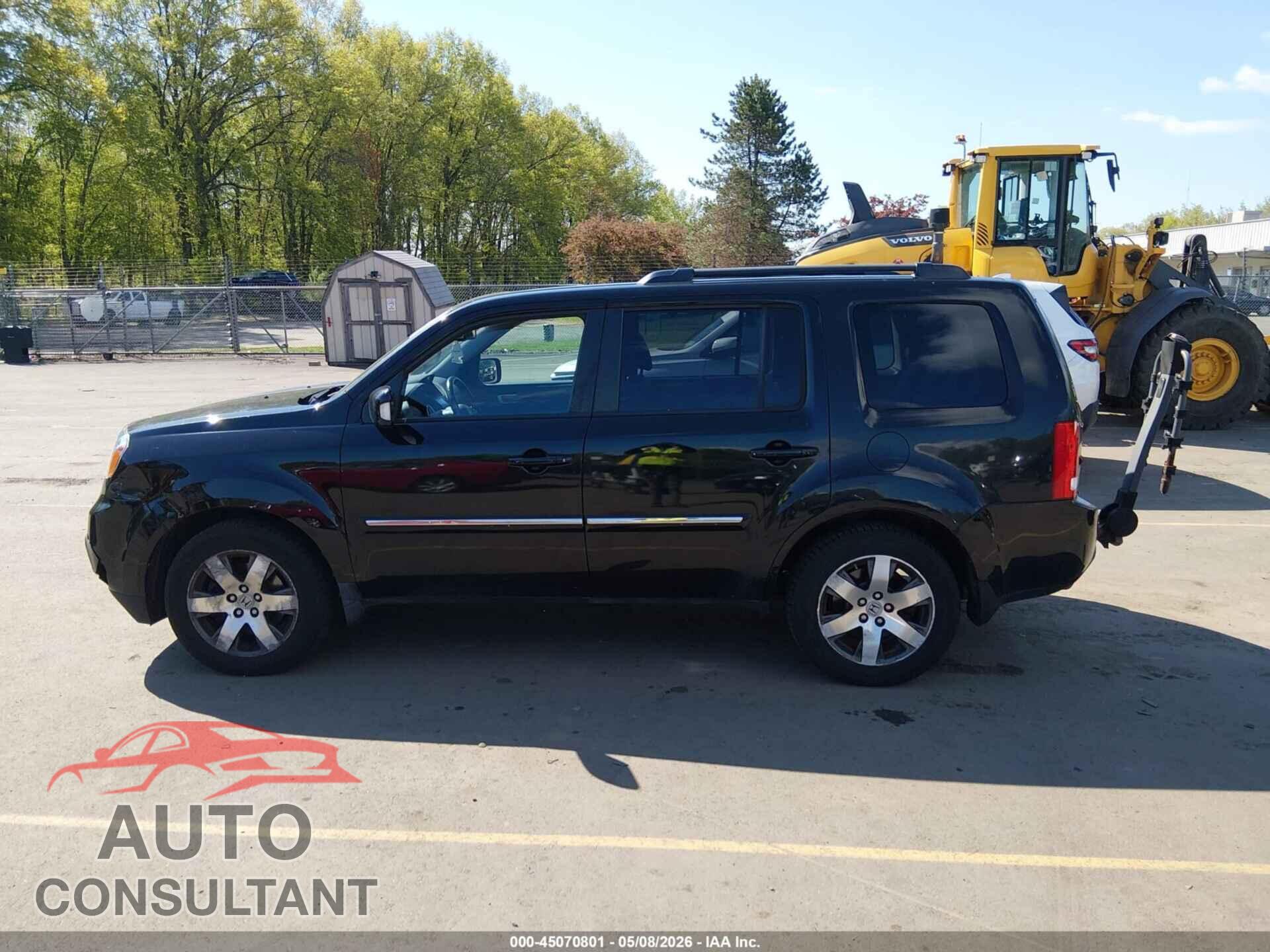 HONDA PILOT 2012 - 5FNYF4H90CB041391