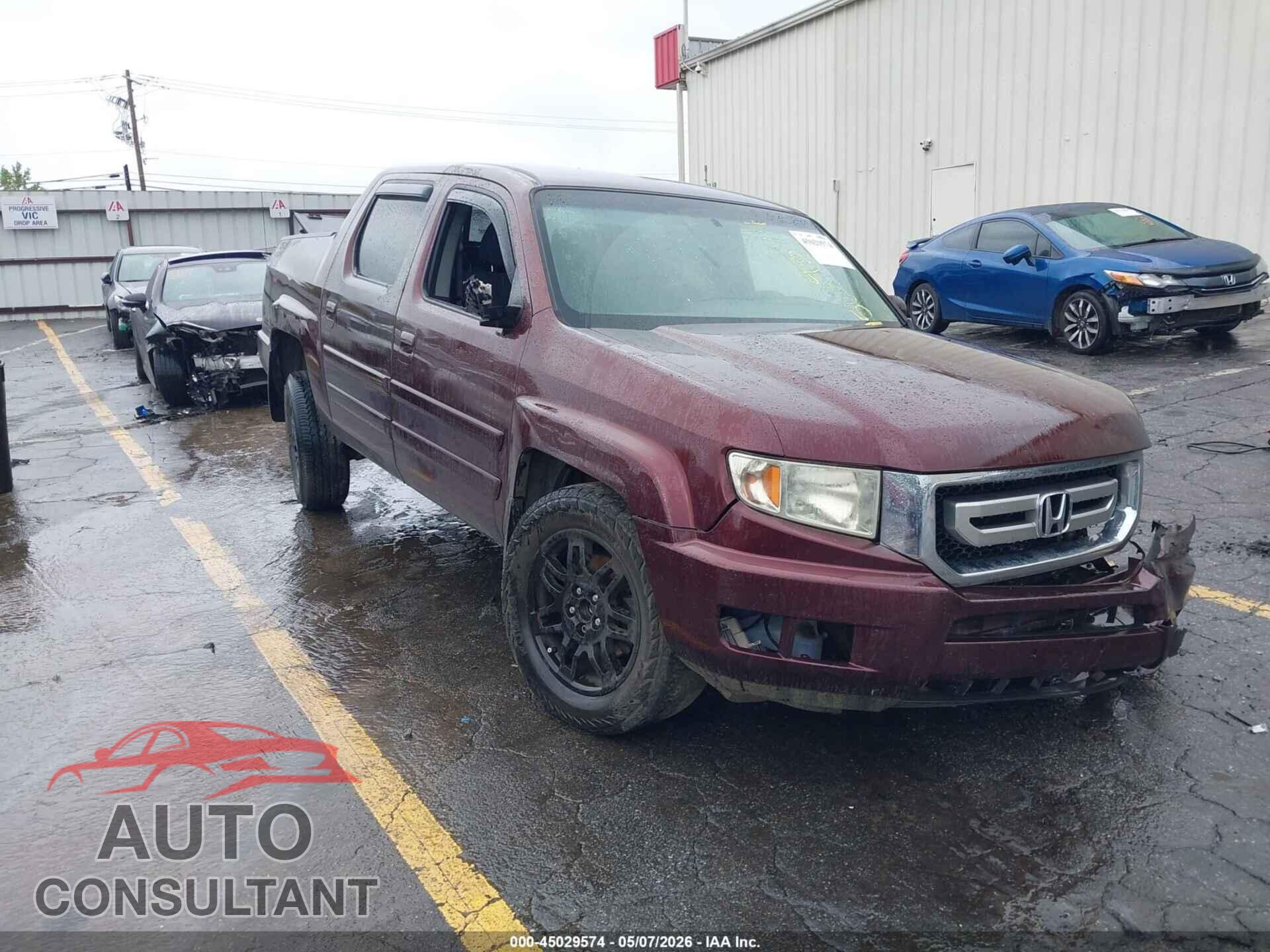HONDA RIDGELINE 2009 - 5FPYK16449B104770