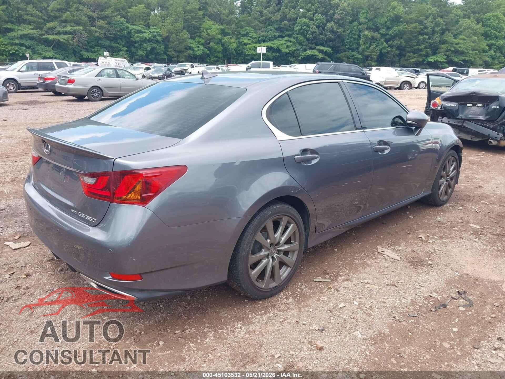 LEXUS GS 350 2013 - JTHCE1BL1D5007199
