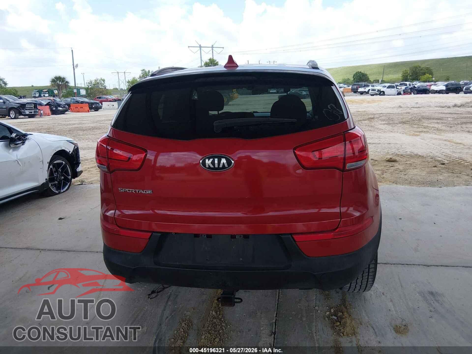KIA SPORTAGE 2015 - KNDPB3AC8F7764181