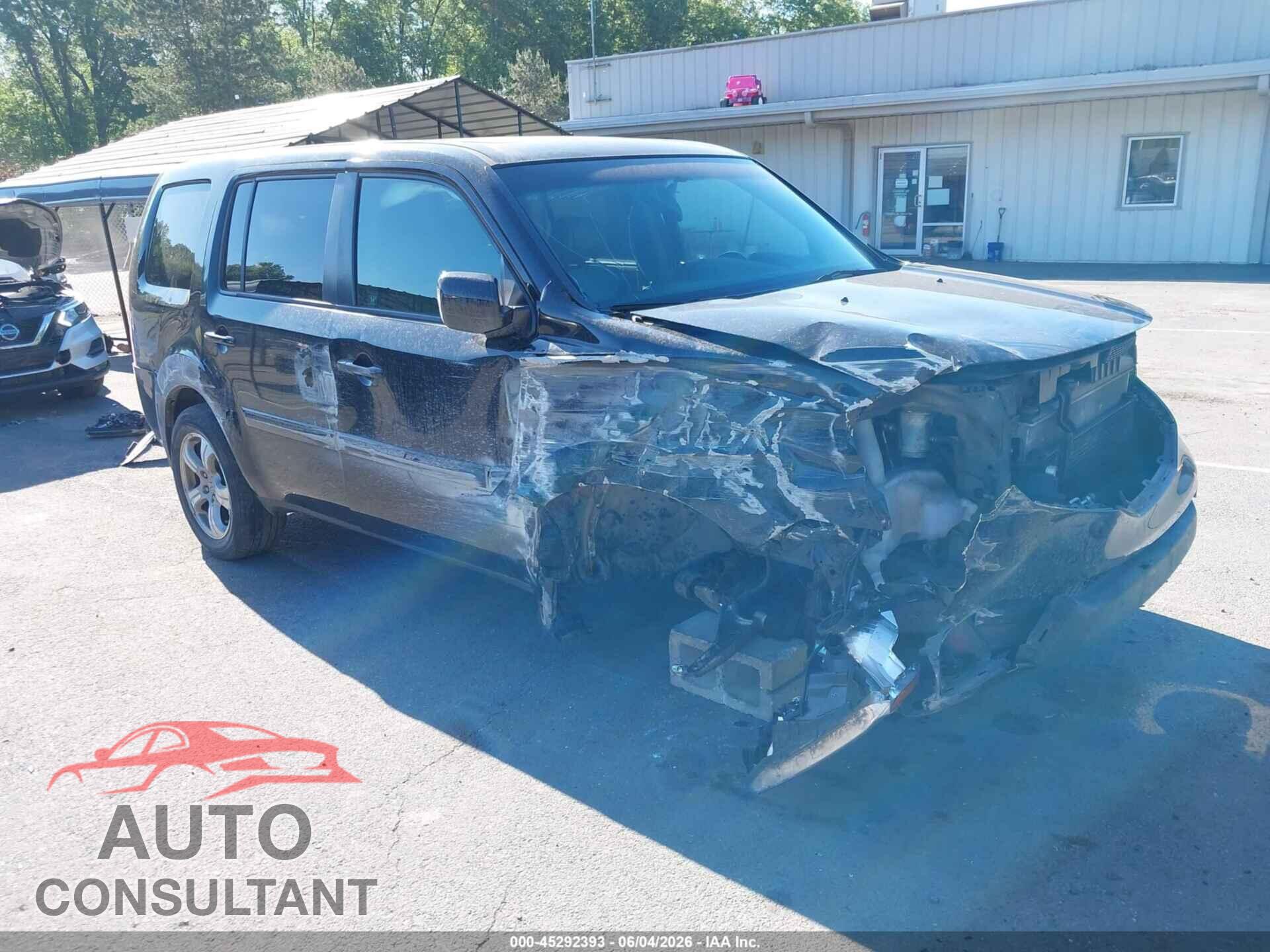 HONDA PILOT 2012 - 5FNYF4H52CB074504