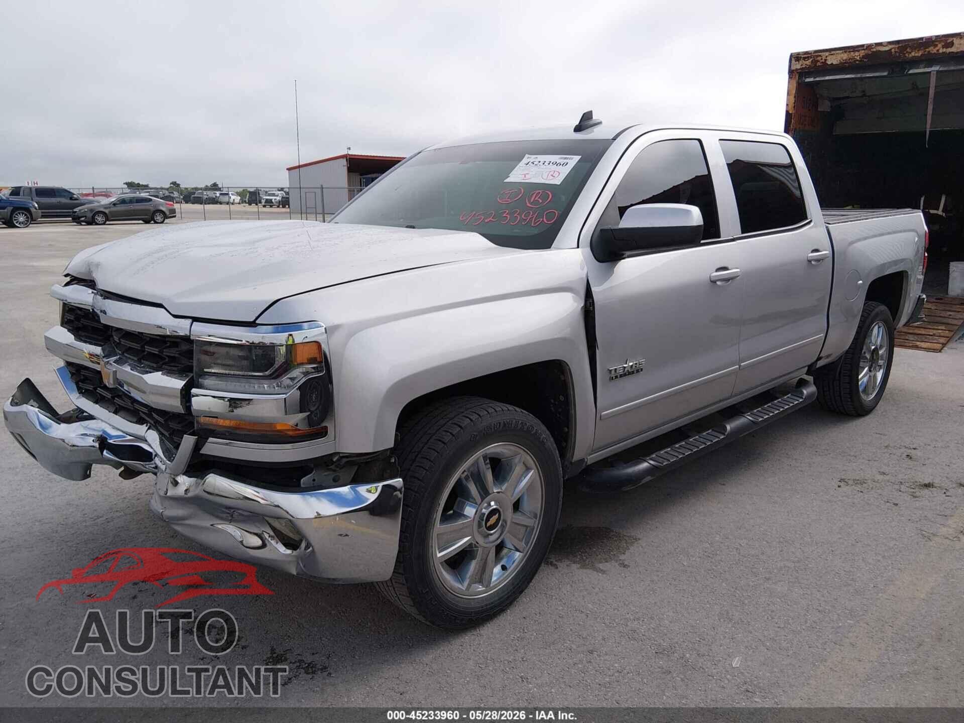 CHEVROLET SILVERADO 1500 2016 - 3GCPCREC9GG309727