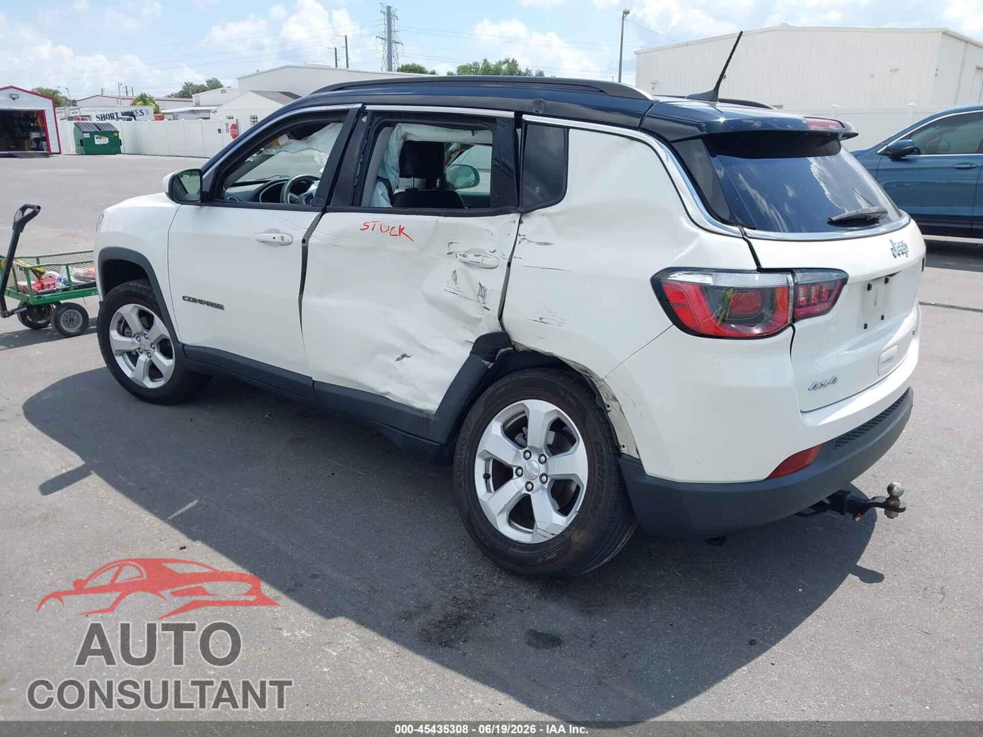 JEEP COMPASS 2019 - 3C4NJDBB3KT662220
