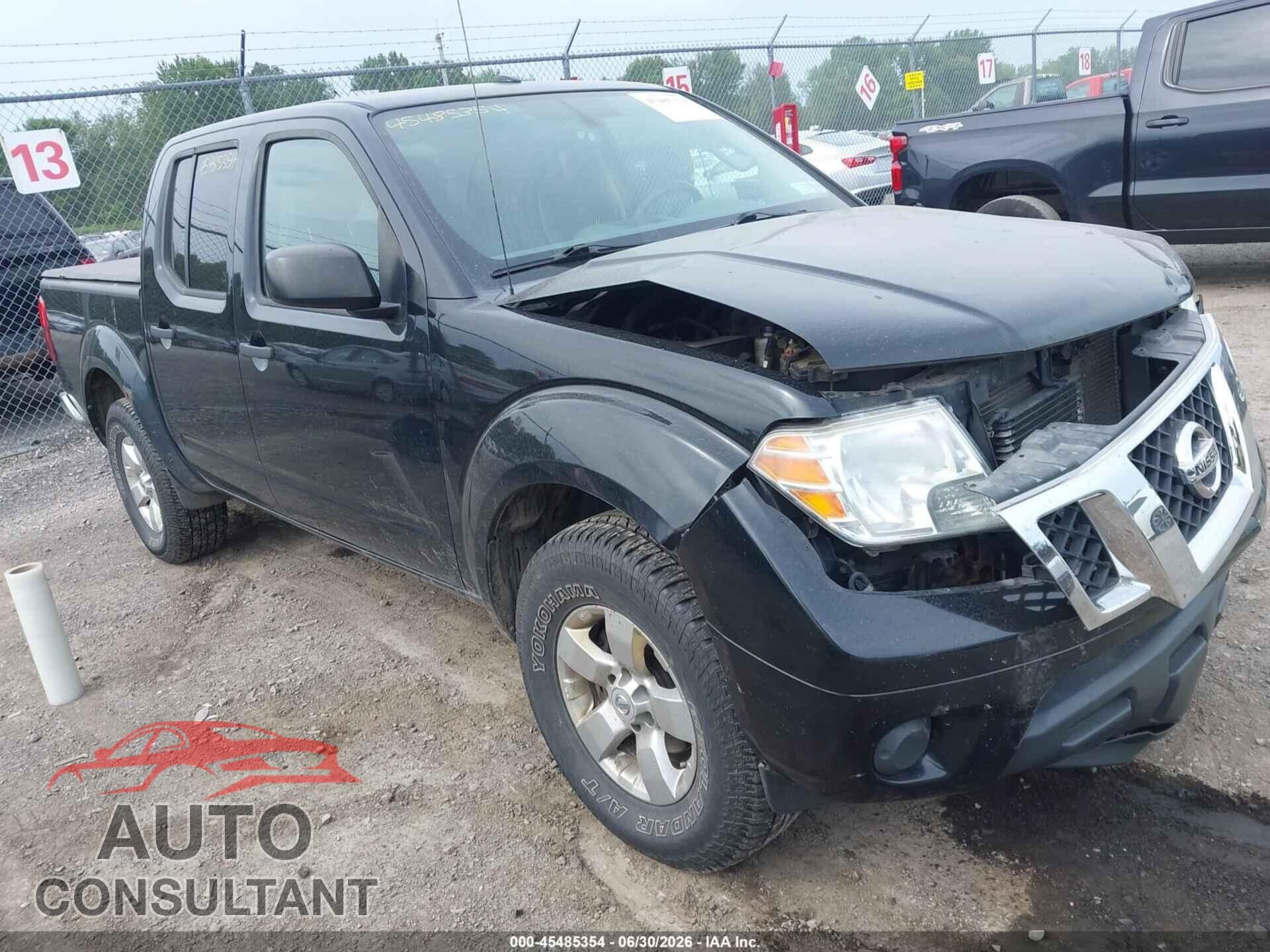 NISSAN FRONTIER 2013 - 1N6AD0EV4DN720419