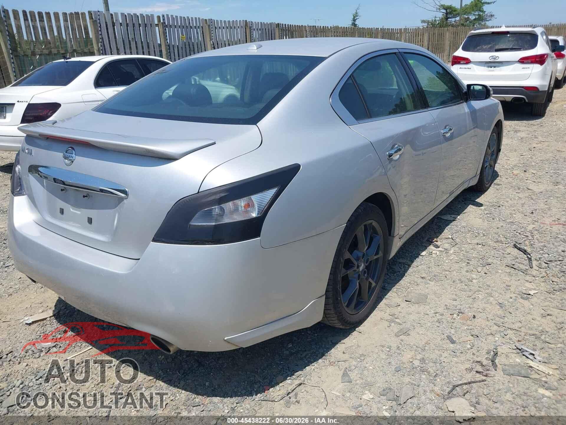 NISSAN MAXIMA 2014 - 1N4AA5AP1EC462573