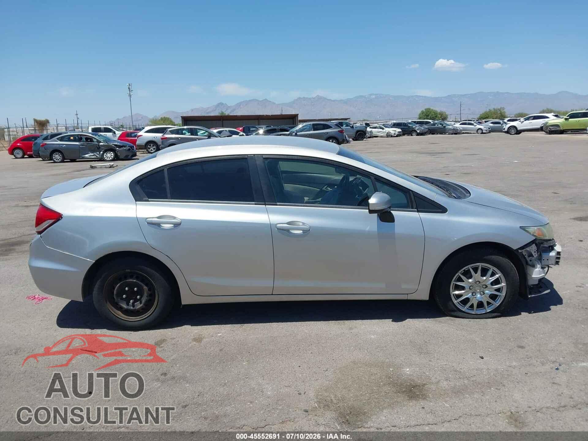 HONDA CIVIC 2014 - 19XFB2F50EE213323