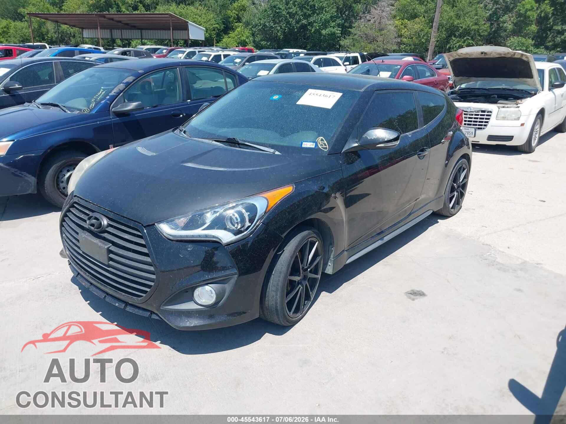 HYUNDAI VELOSTER 2013 - KMHTC6AE7DU169556