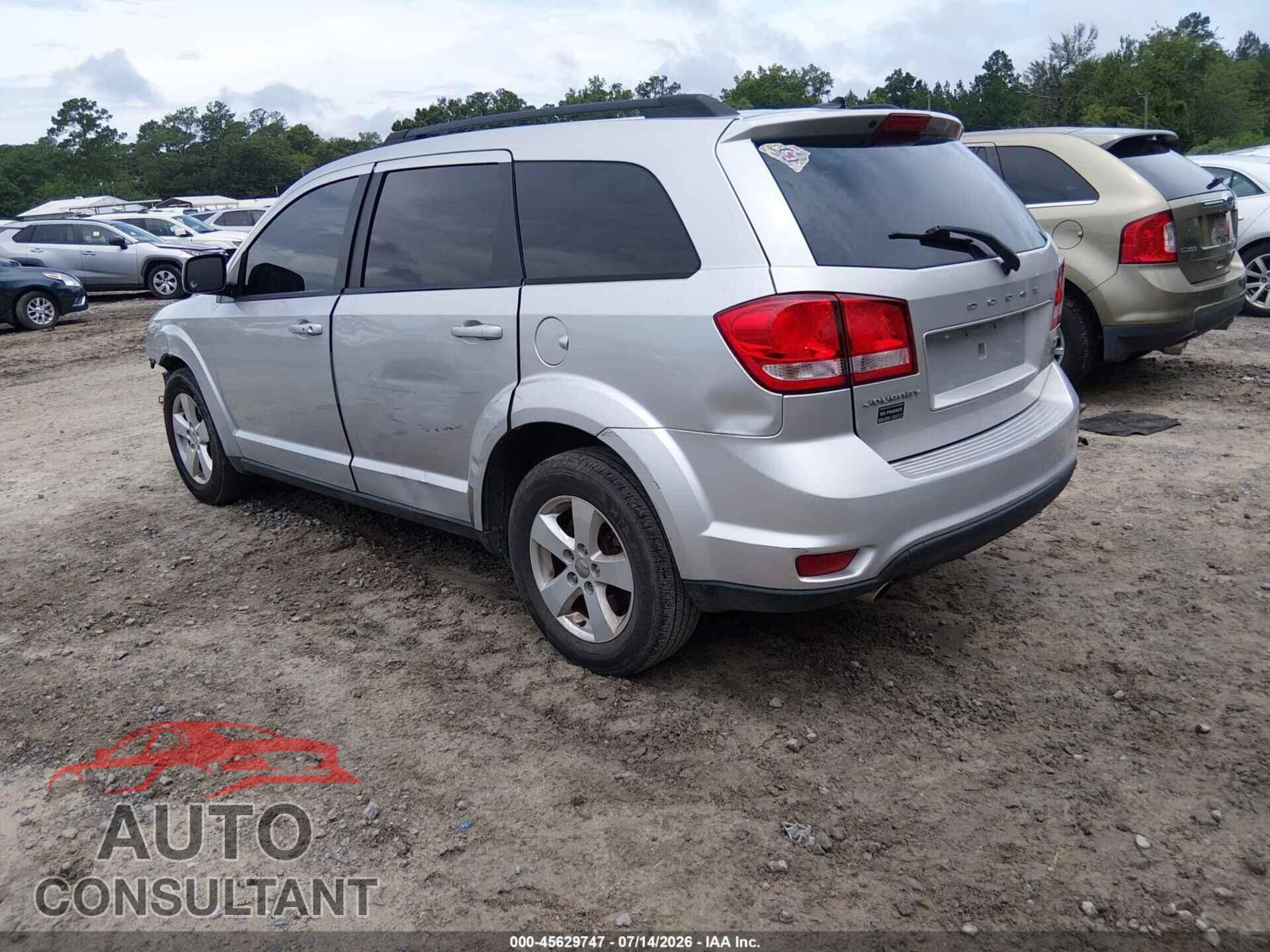 DODGE JOURNEY 2012 - 3C4PDCBG1CT362439