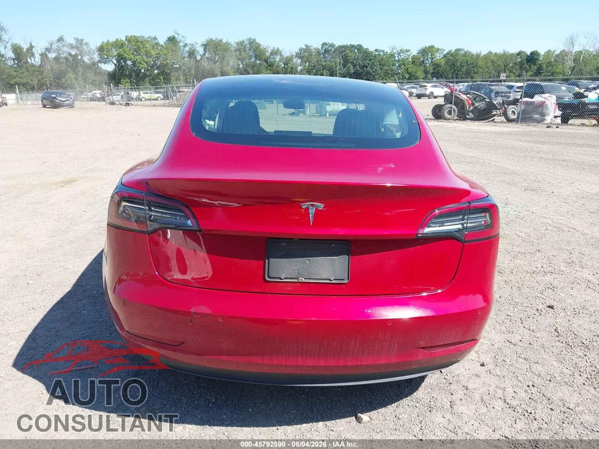 TESLA MODEL 3 2020 - 5YJ3E1EA4LF661283