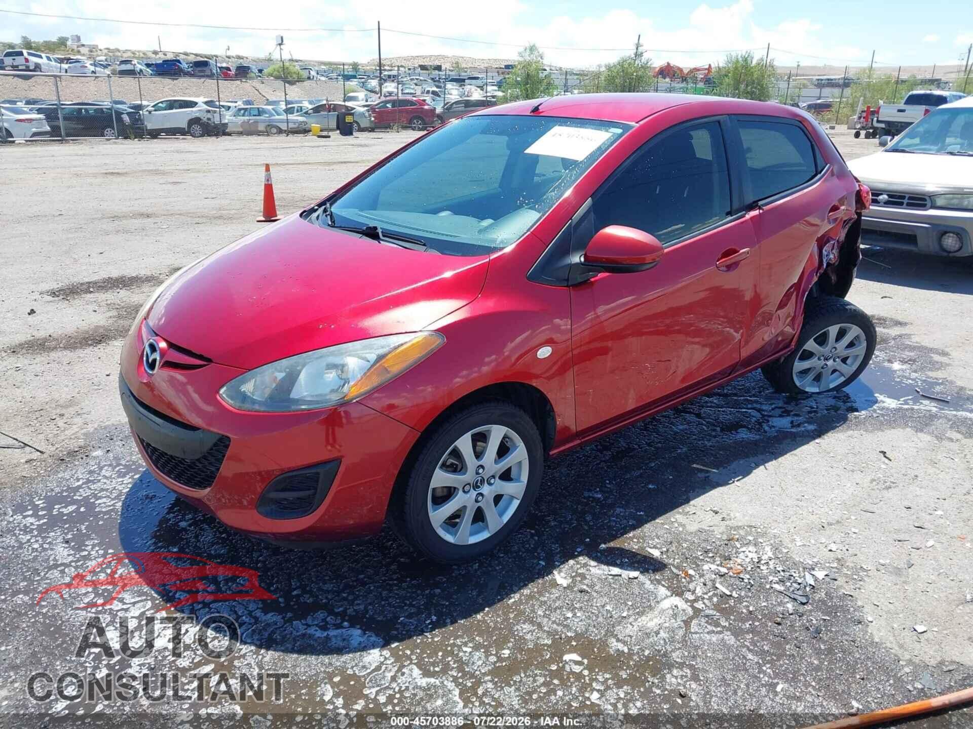 MAZDA MAZDA2 2014 - JM1DE1KY5E0187173
