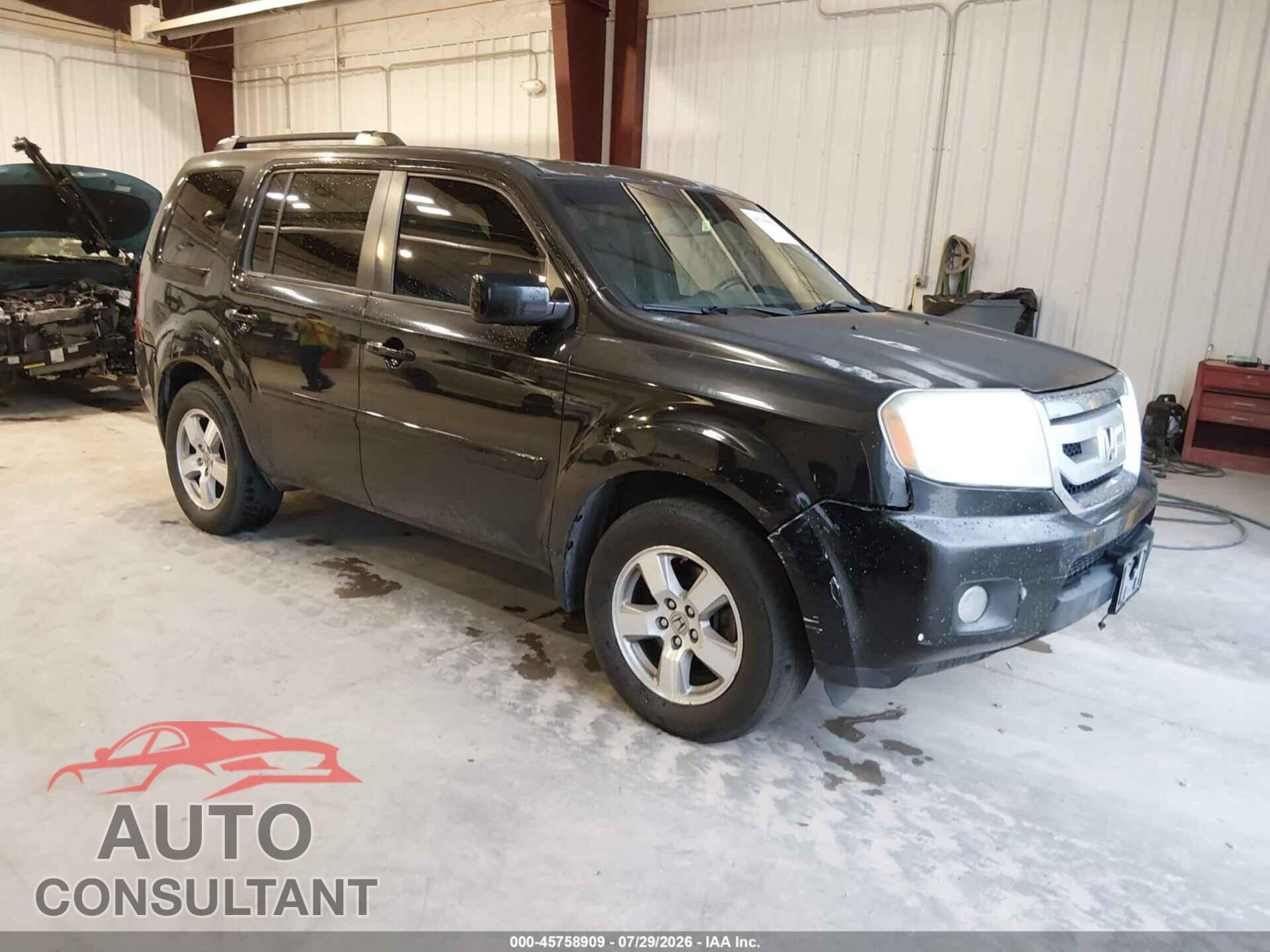 HONDA PILOT 2011 - 5FNYF4H51BB063119