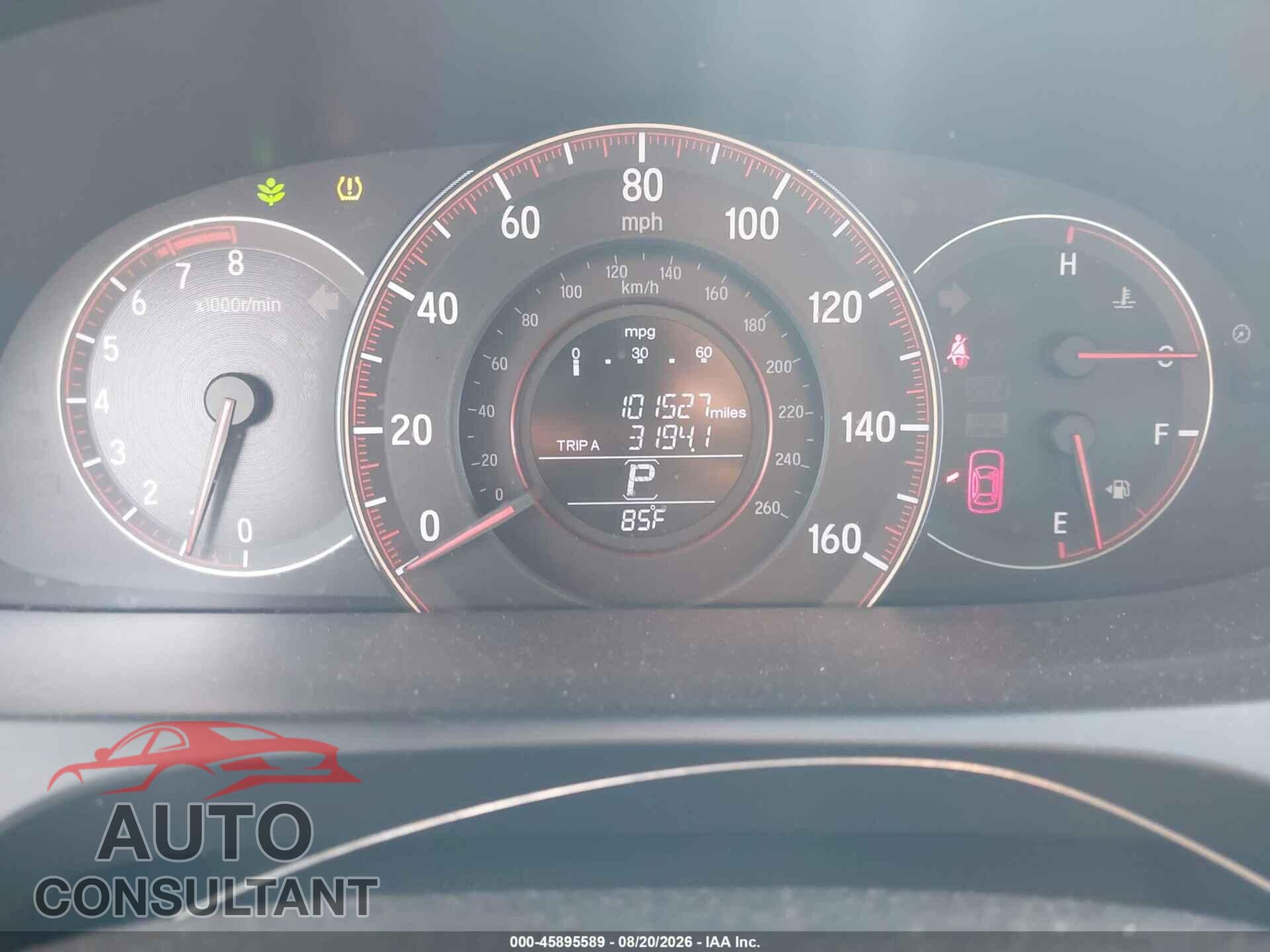 HONDA ACCORD 2017 - 1HGCR2F19HA087063