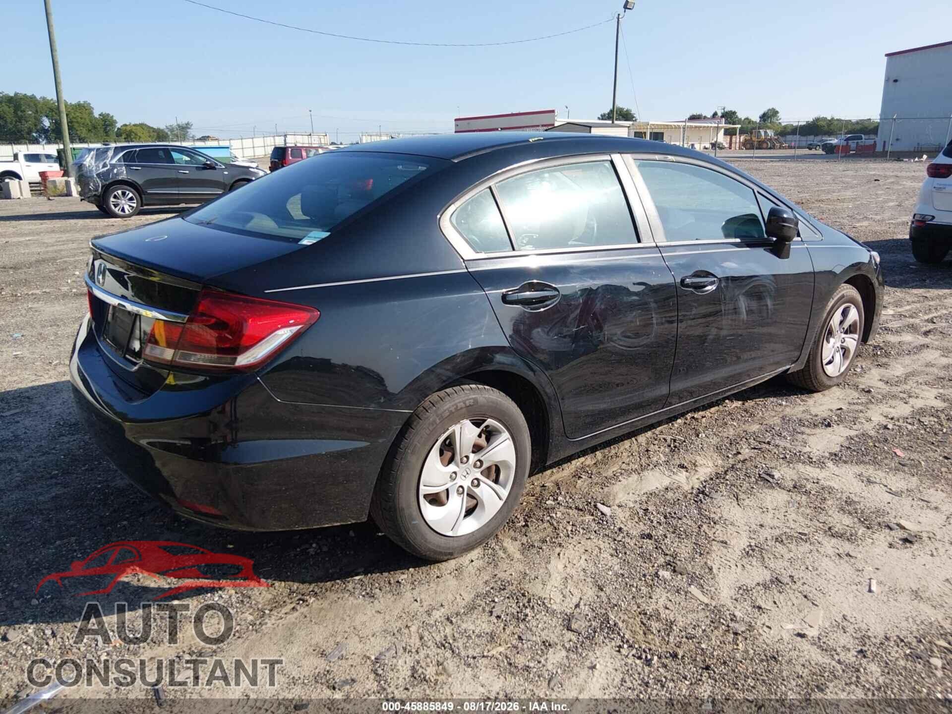 HONDA CIVIC 2015 - 19XFB2F56FE009904