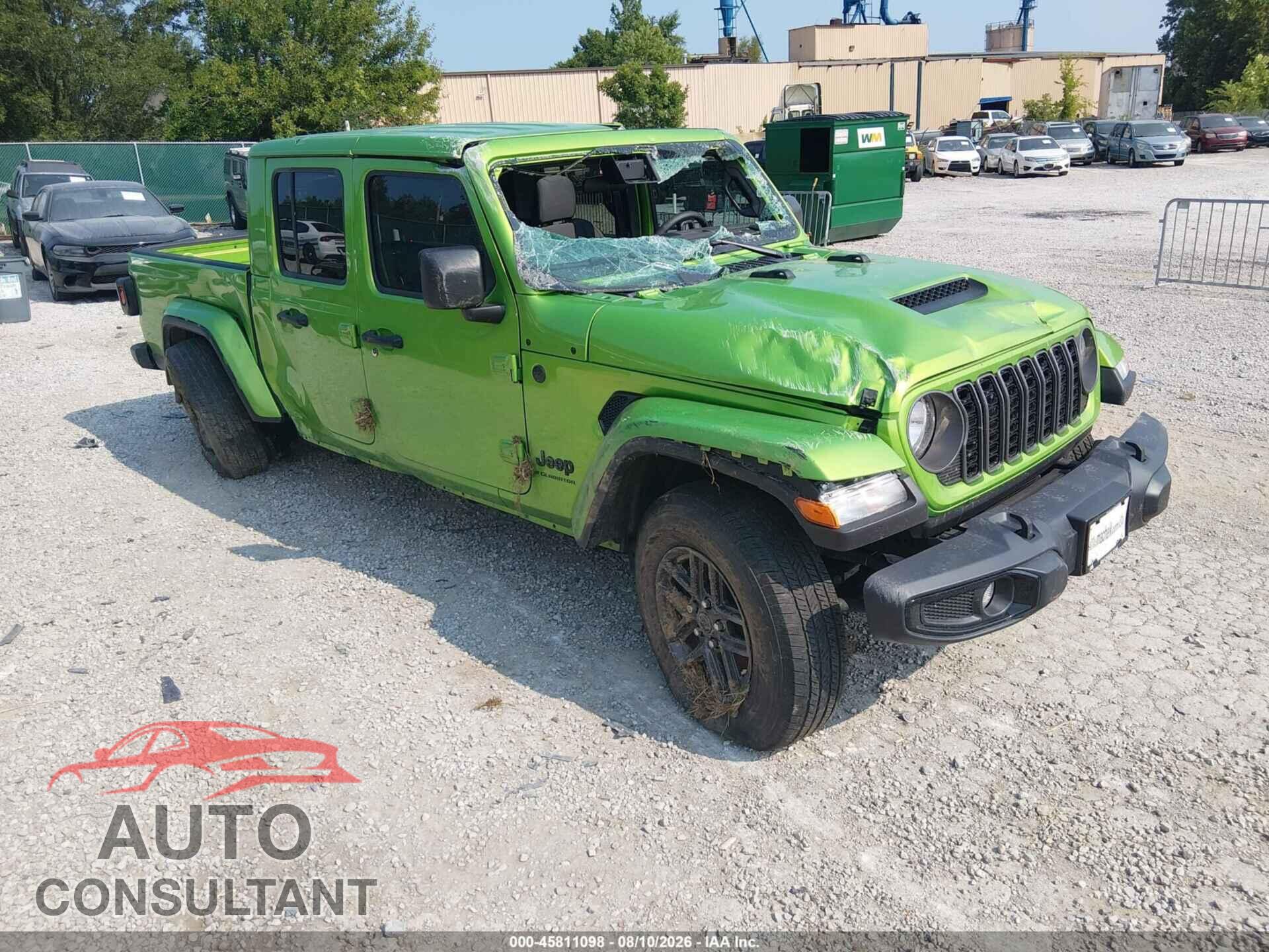 JEEP GLADIATOR 2025 - 1C6PJTAG6SL529602