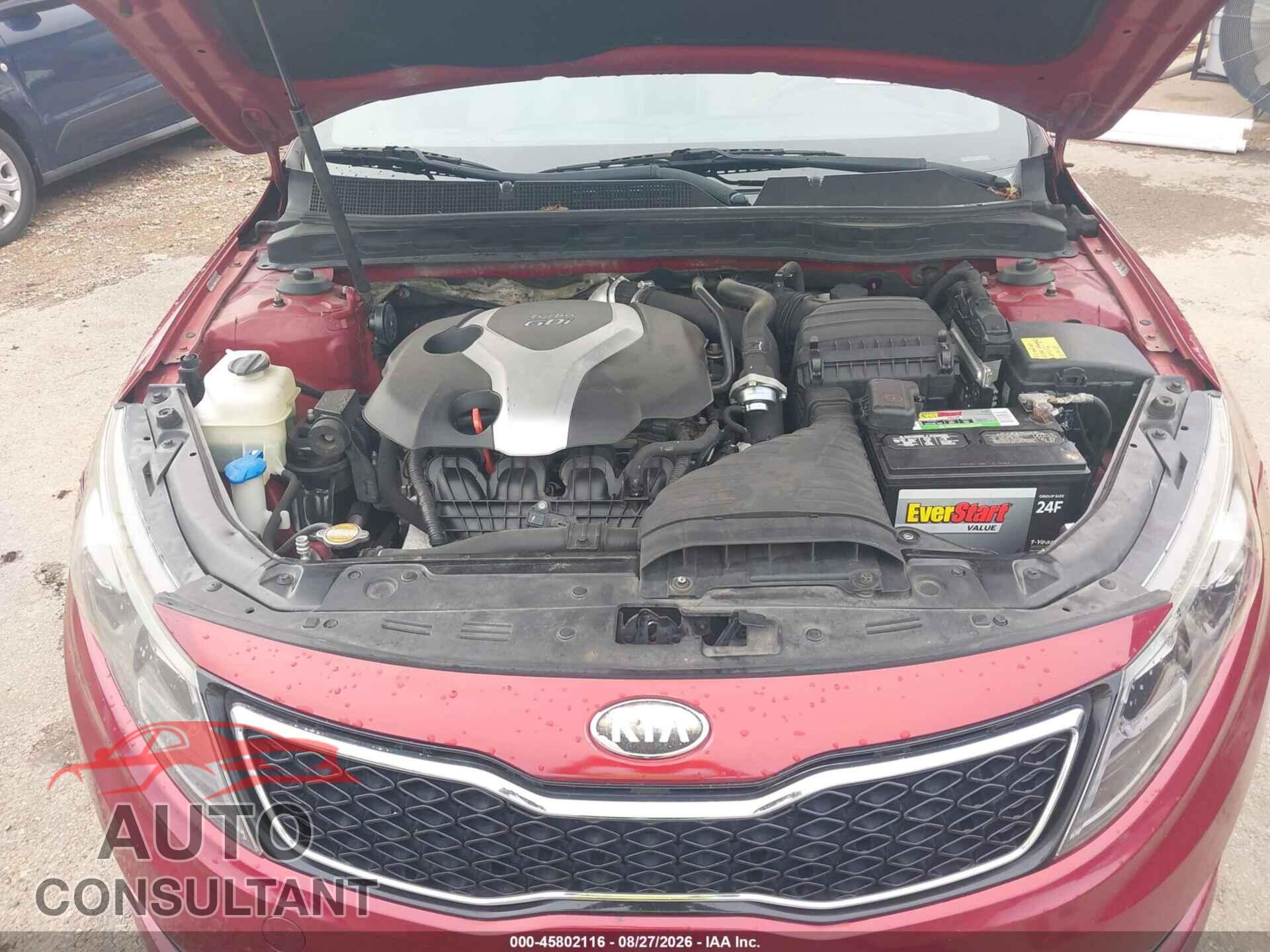 KIA OPTIMA 2013 - 5XXGR4A64DG122377