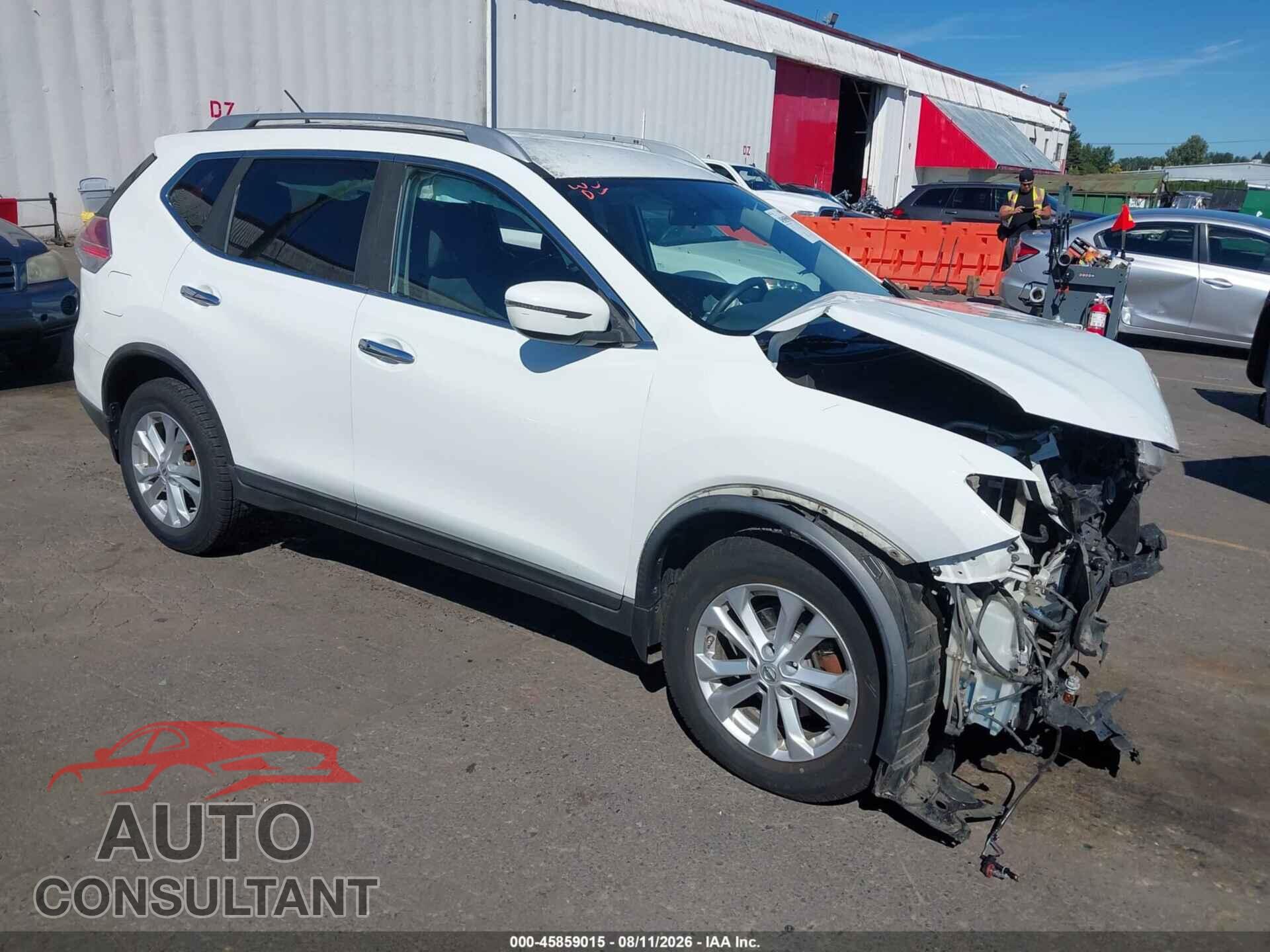 NISSAN ROGUE 2016 - KNMAT2MV0GP653569