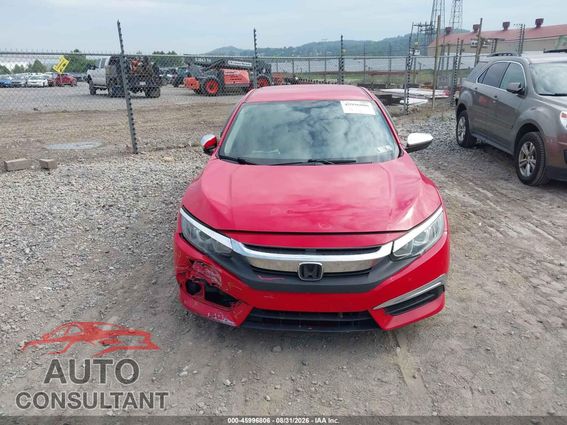 HONDA CIVIC 2016 - 2HGFC2F54GH574513