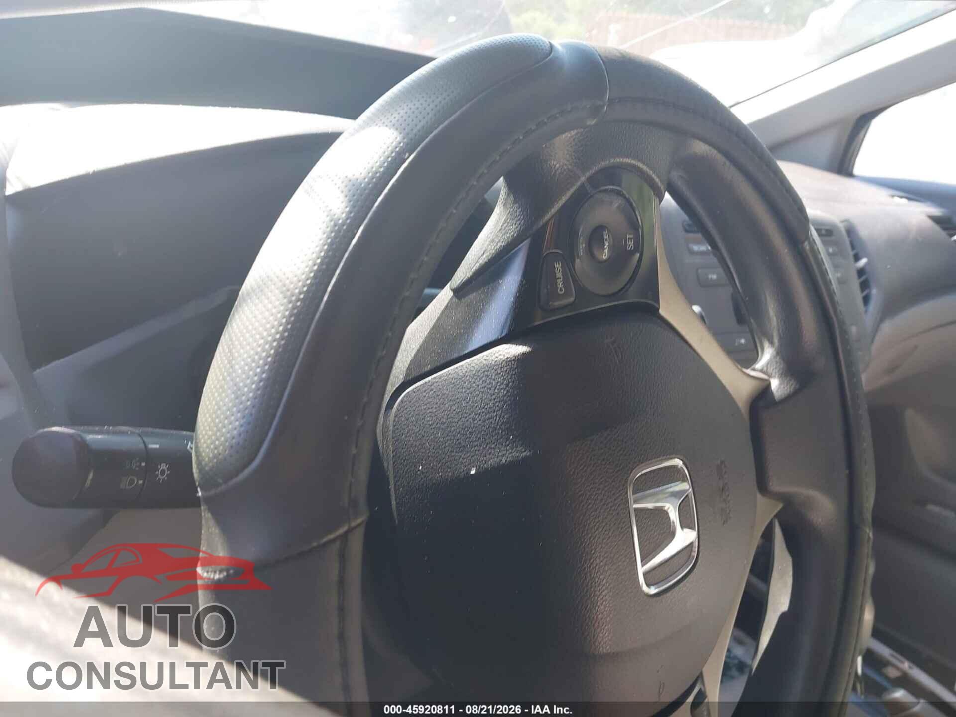 HONDA CIVIC 2012 - 19XFB2F54CE352688