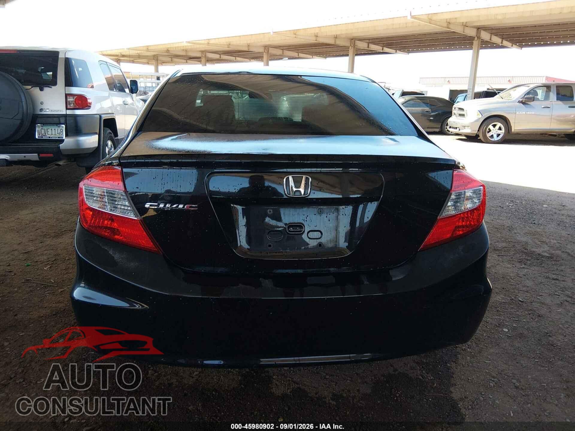 HONDA CIVIC 2012 - 2HGFB2F89CH326328