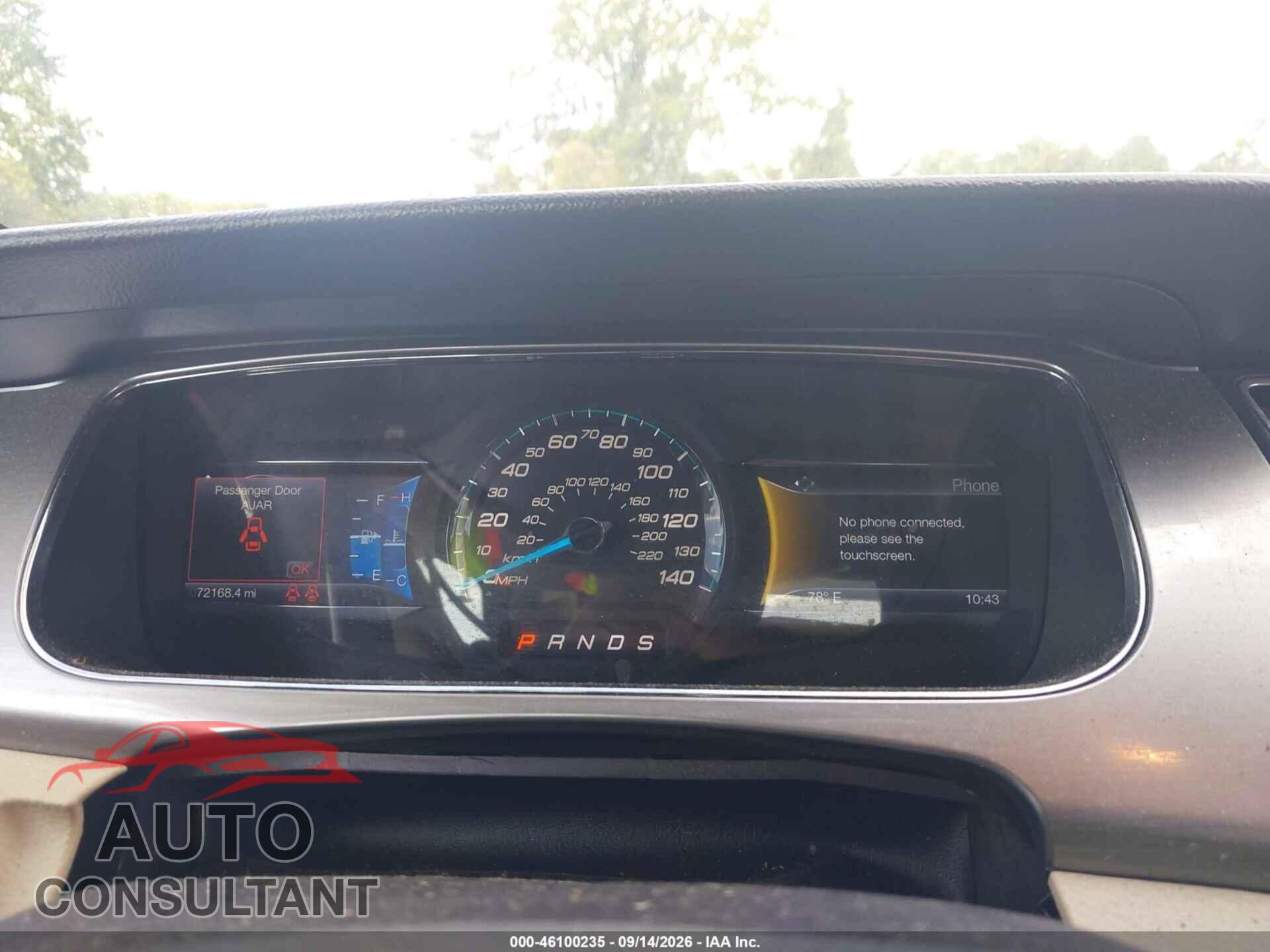 FORD TAURUS 2014 - 1FAHP2H82EG103915