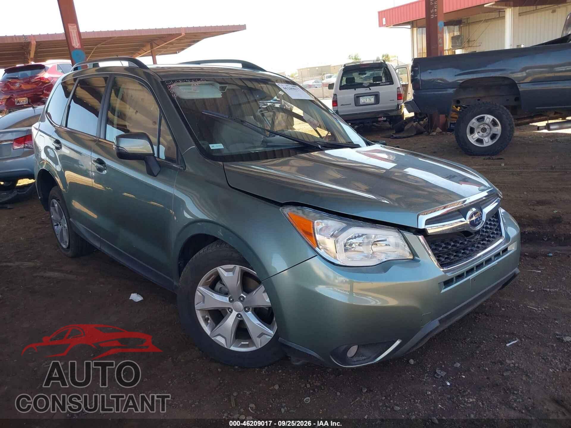 SUBARU FORESTER 2014 - JF2SJAPC2EH558406