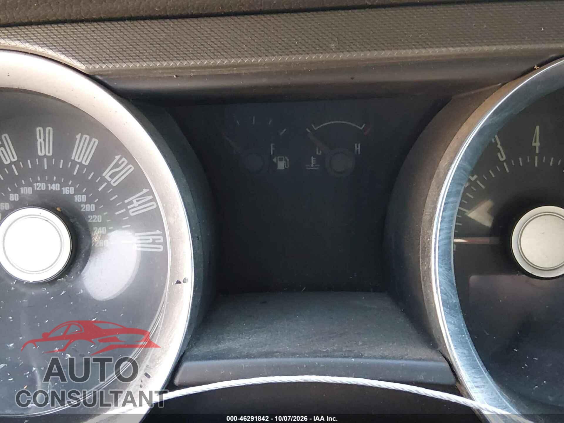 FORD MUSTANG 2012 - 1ZVBP8AM7C5256242
