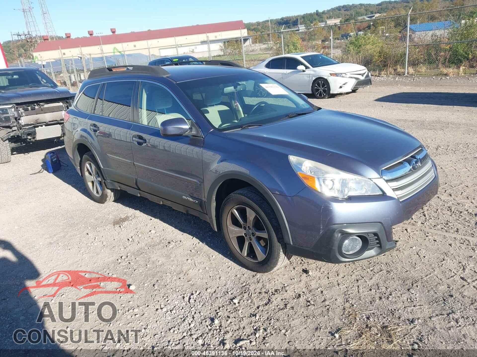 SUBARU OUTBACK 2014 - 4S4BRBCC5E3266969