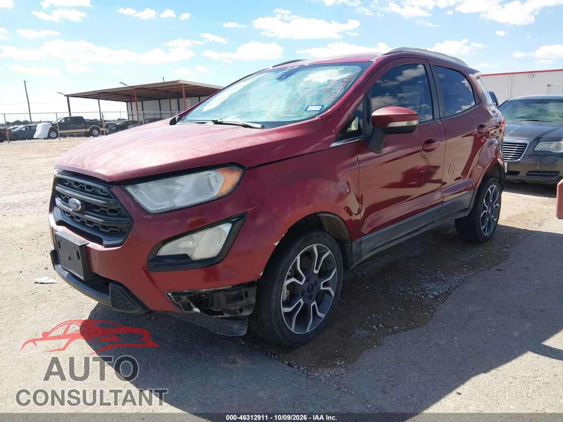 FORD ECOSPORT 2020 - MAJ6S3KL8LC385457