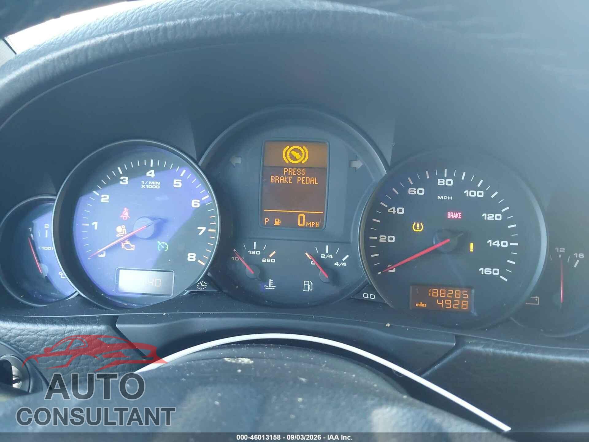 PORSCHE CAYENNE 2009 - WP1AA29P89LA00769