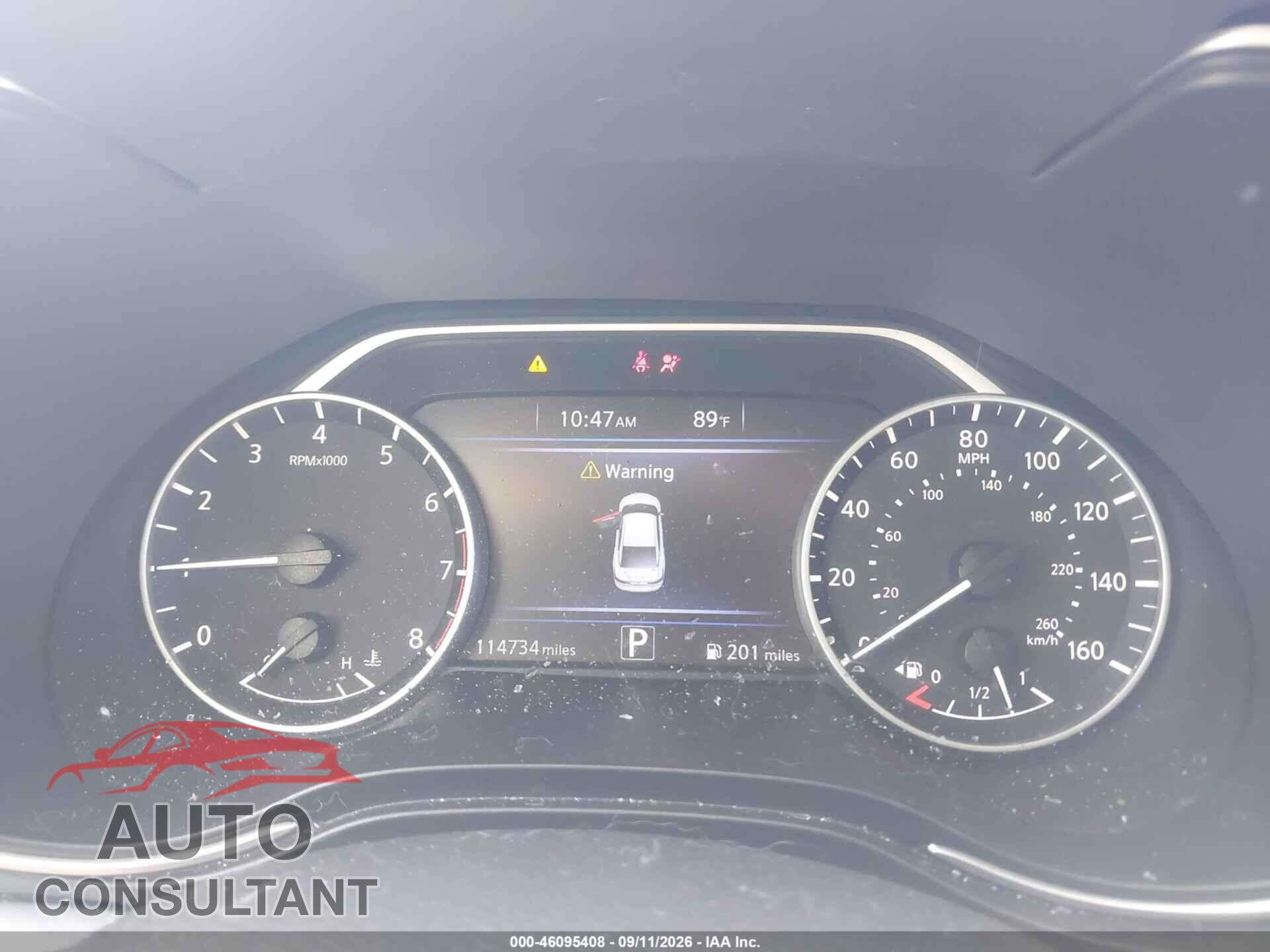 NISSAN MAXIMA 2017 - 1N4AA6AP9HC453632