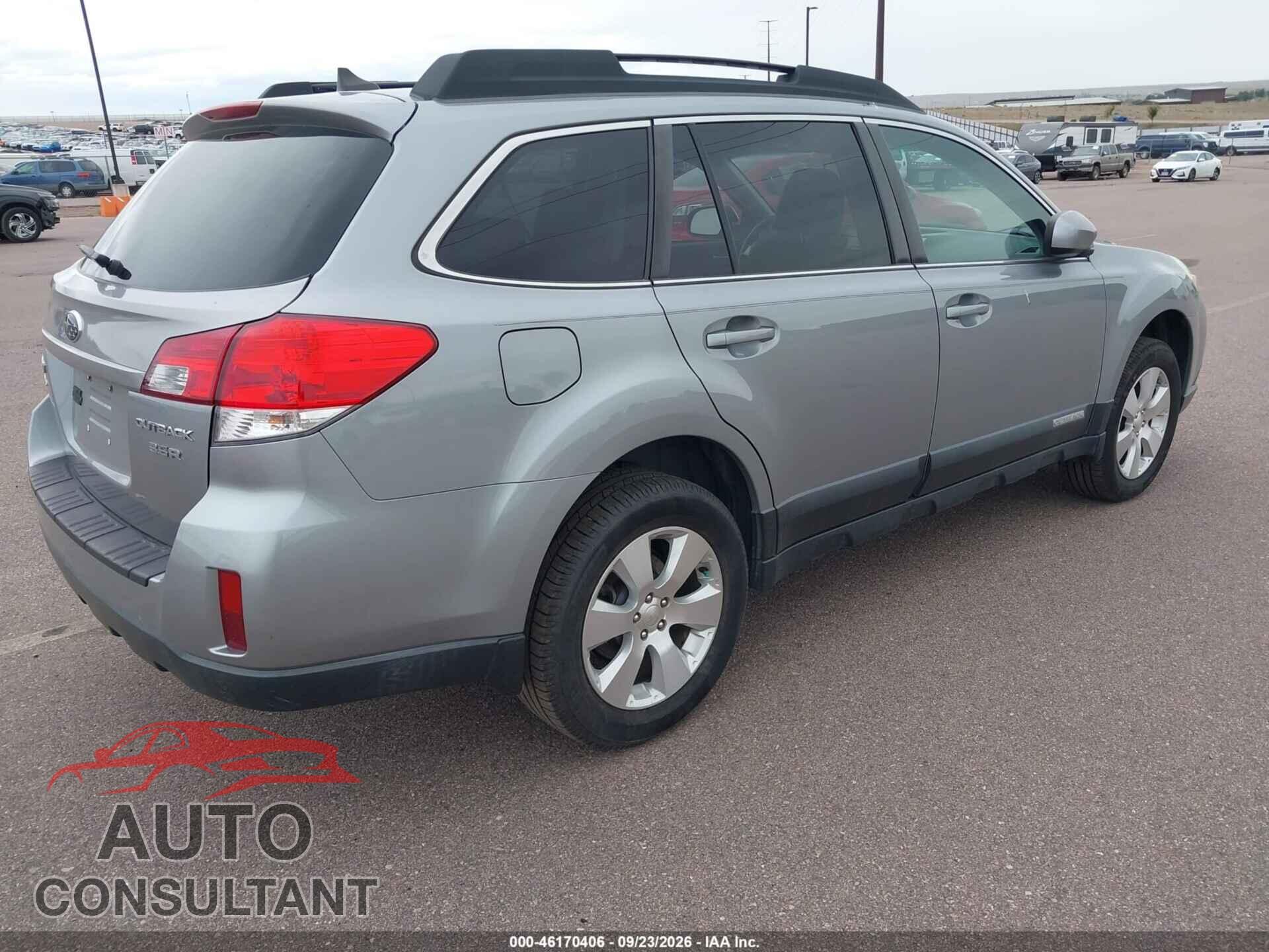 SUBARU OUTBACK 2011 - 4S4BRDKC5B2333665