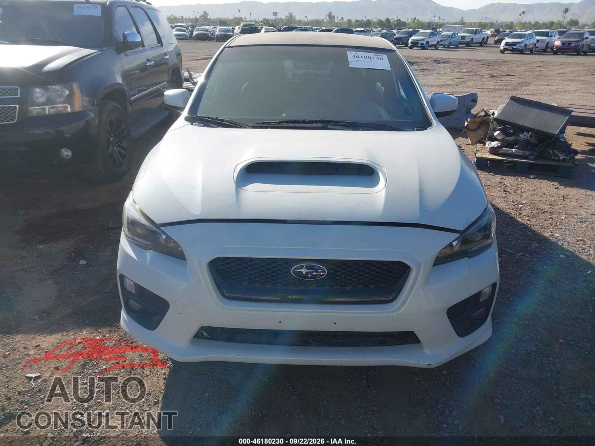 SUBARU WRX 2017 - JF1VA1B65H9838113
