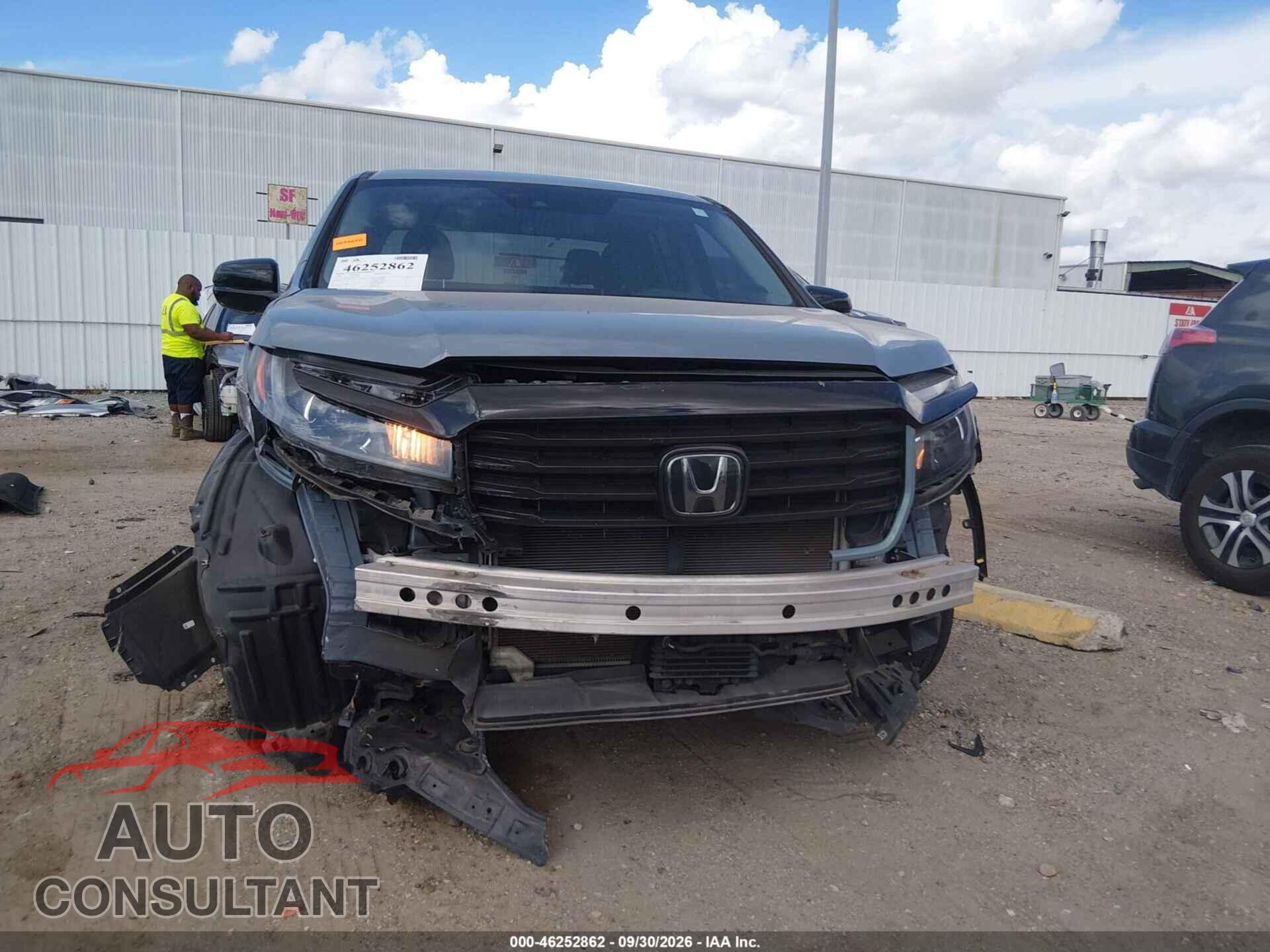 HONDA RIDGELINE 2022 - 5FPYK3F19NB017703