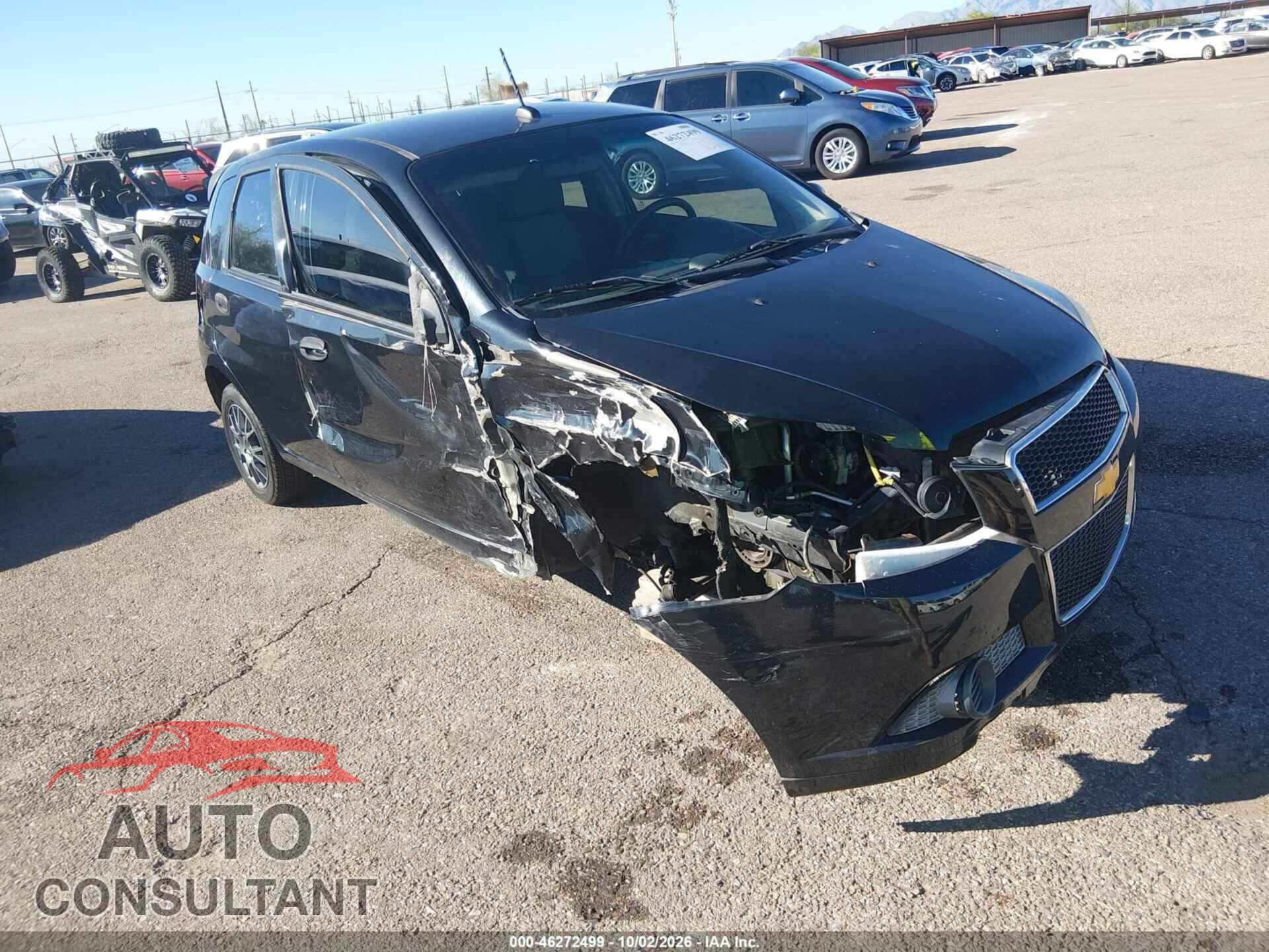 CHEVROLET AVEO 2011 - KL1TD6DE9BB198327