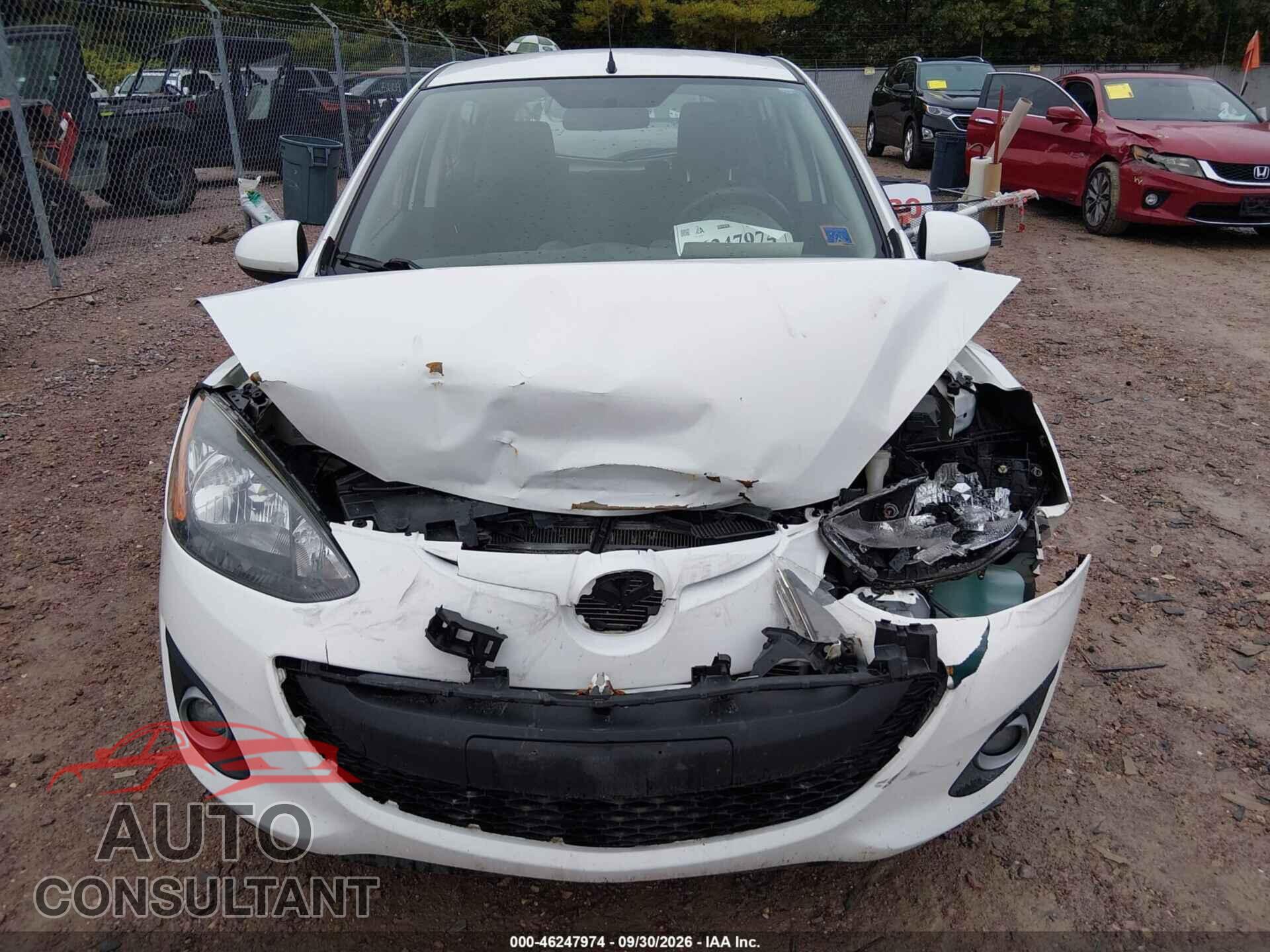MAZDA MAZDA2 2014 - JM1DE1LY1E0174774