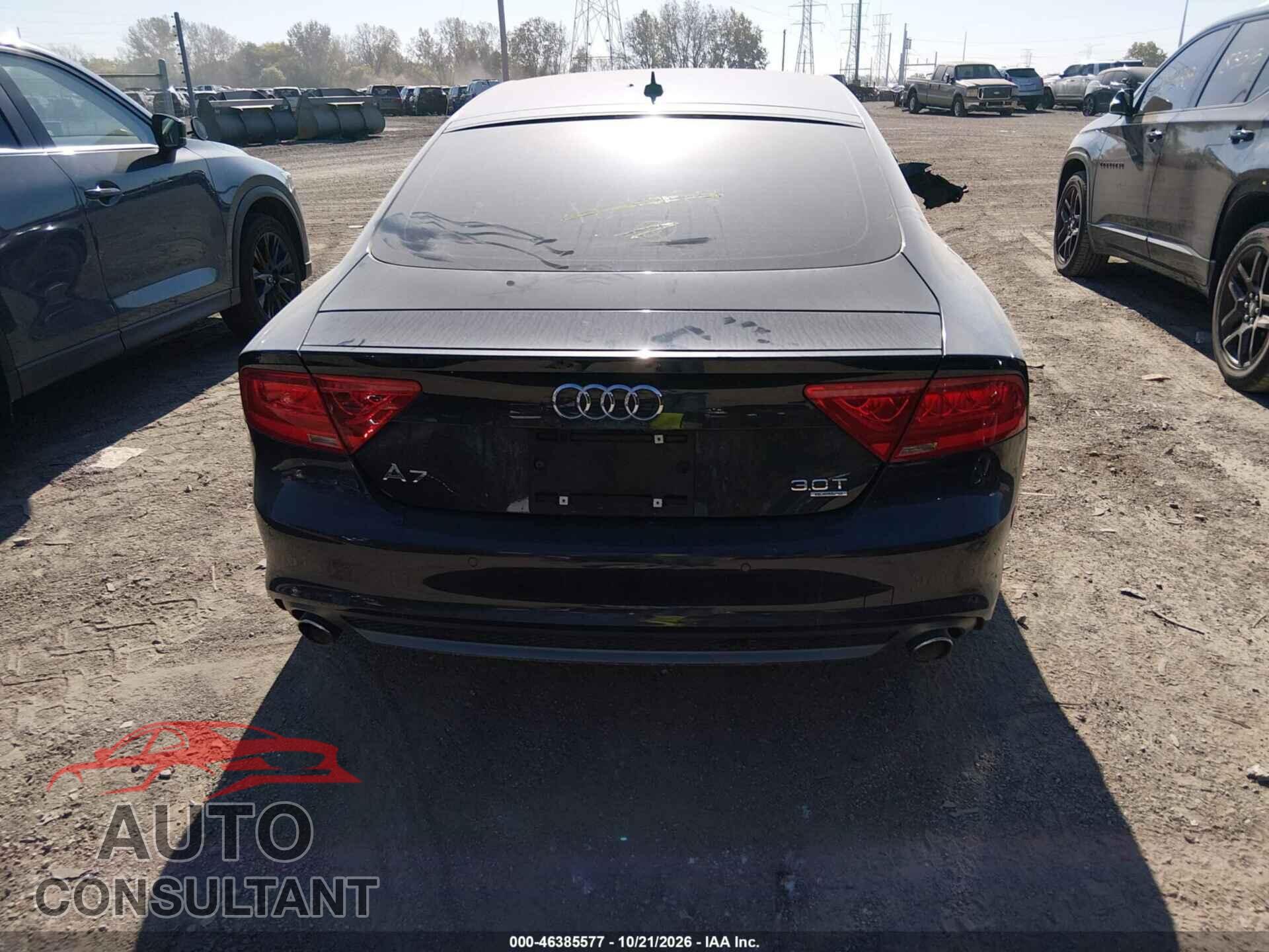 AUDI A7 2012 - WAU2GAFC3CN168988